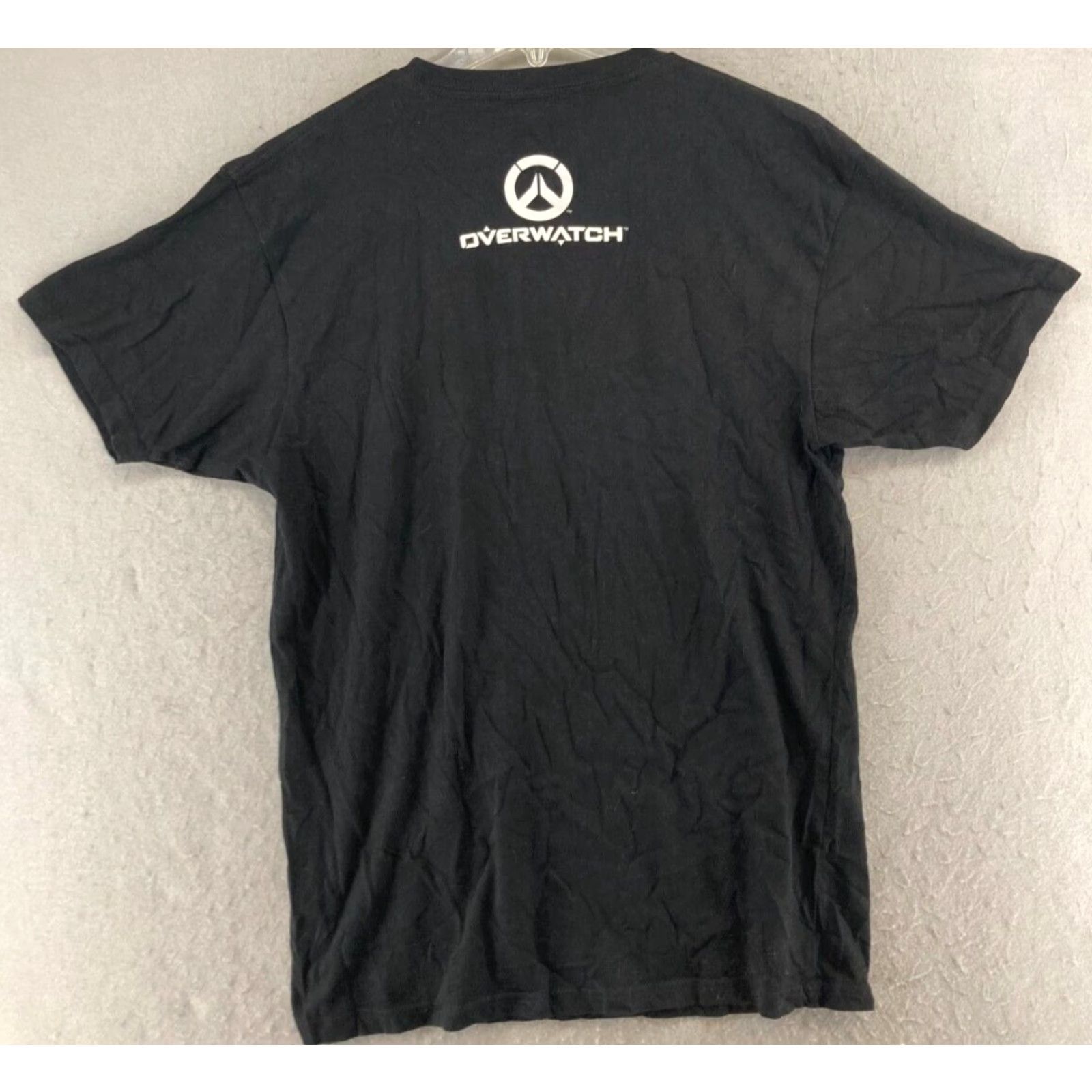 Vintage Blizzard Mens TShirt M Black Overwatch Gaming Graphic Print Crew Neck Short Sleeve Size US M / EU 48-50 / 2 - 7 Thumbnail