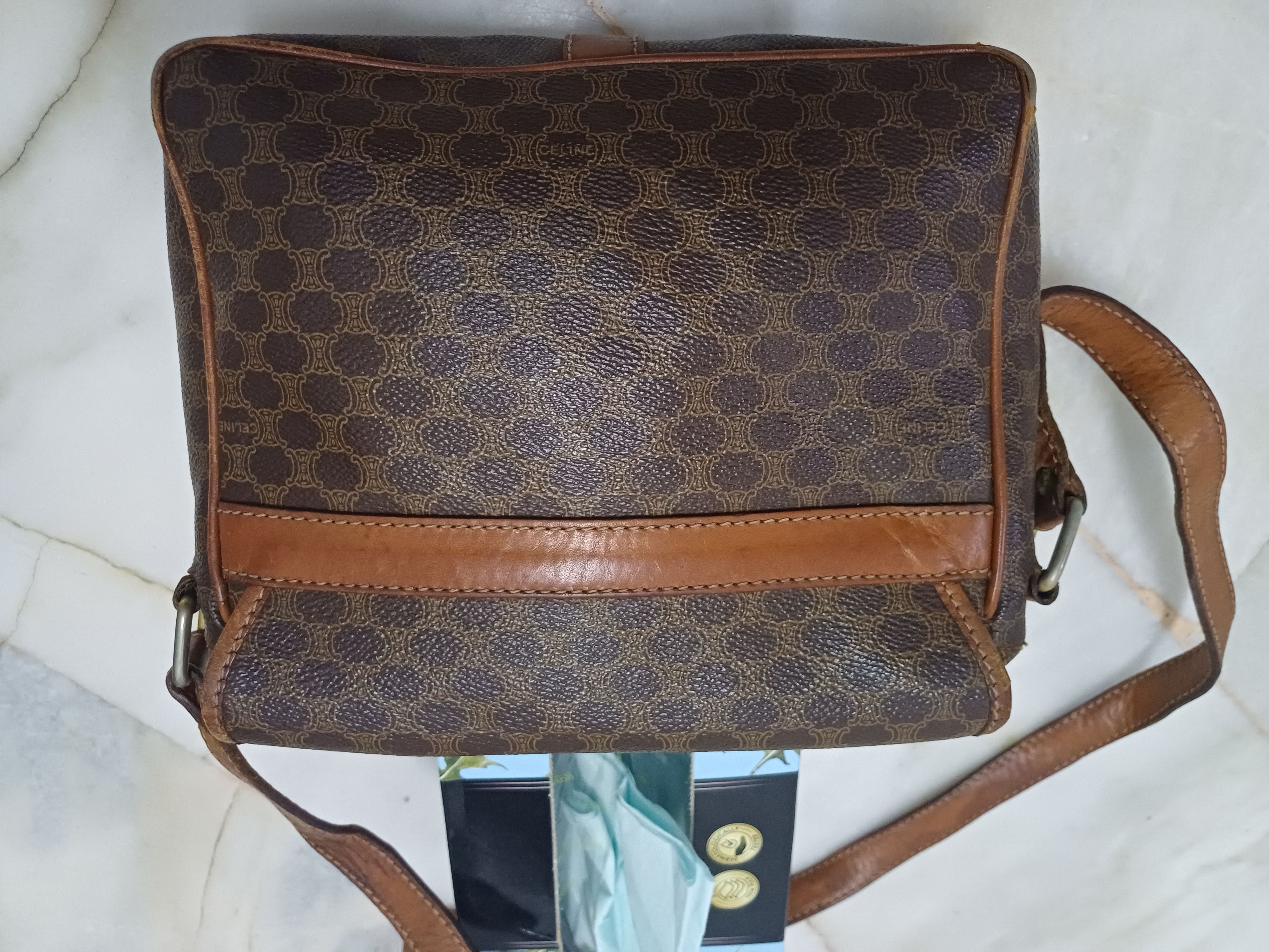 Celine vintage celine shoulder bag monogram Size ONE SIZE - 2 Thumbnail