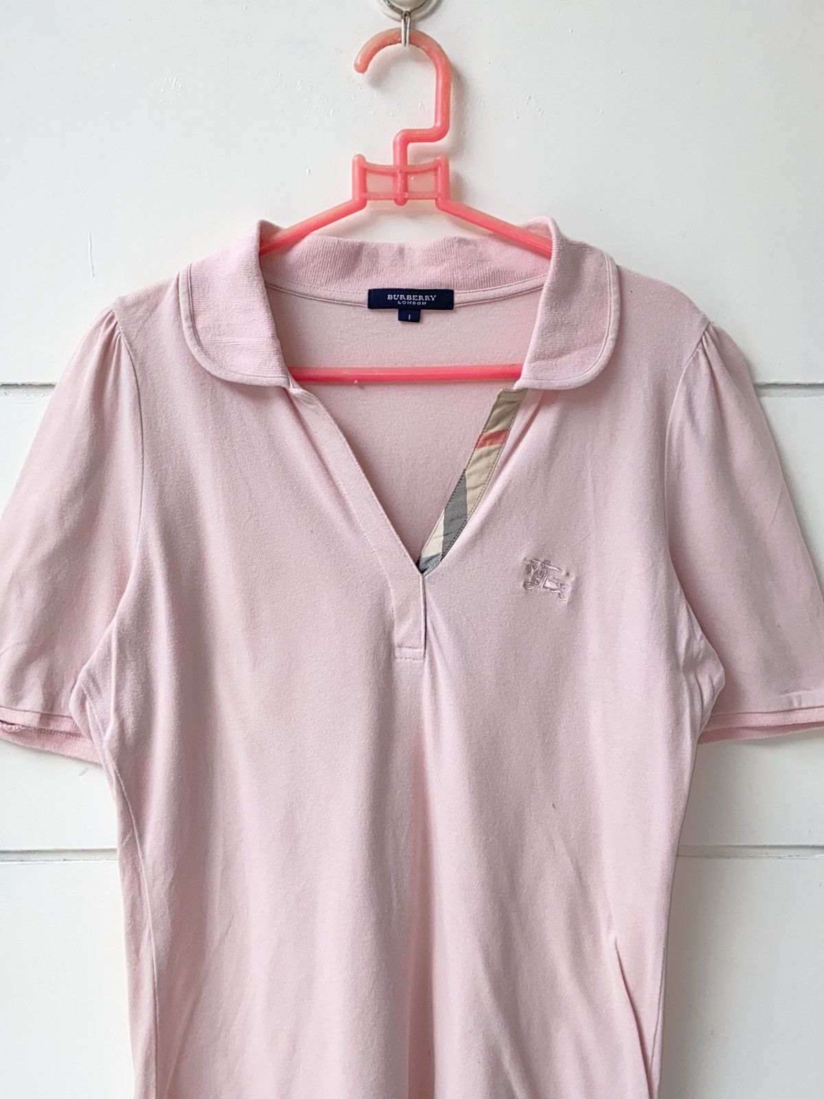 Burberry BURBERRY Pink T-shirt Size US XS / EU 42 / 0 - 11 Thumbnail