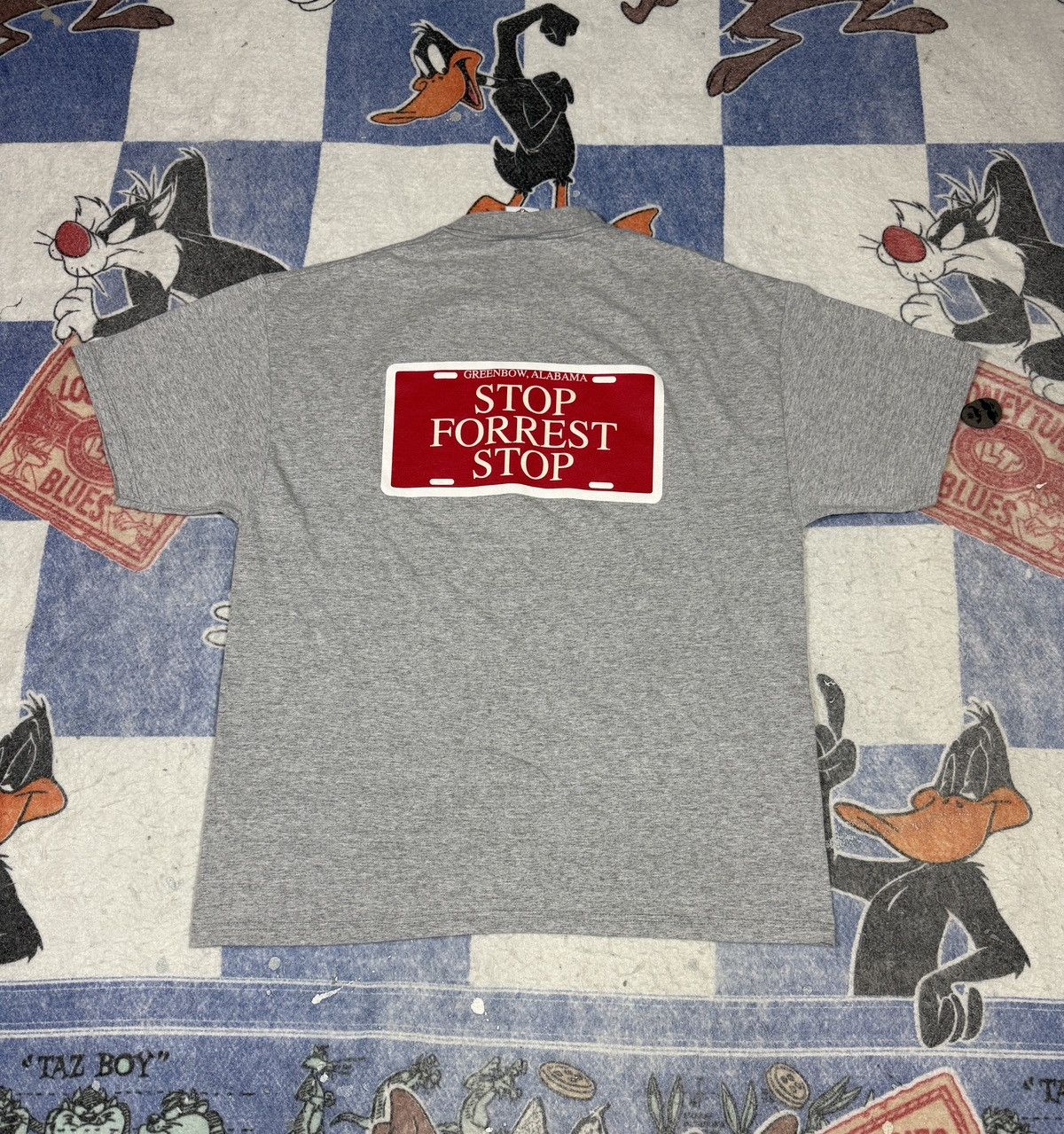 Vintage Vintage forest gump run forest run tee Size US XL / EU 56 / 4 - 3 Thumbnail