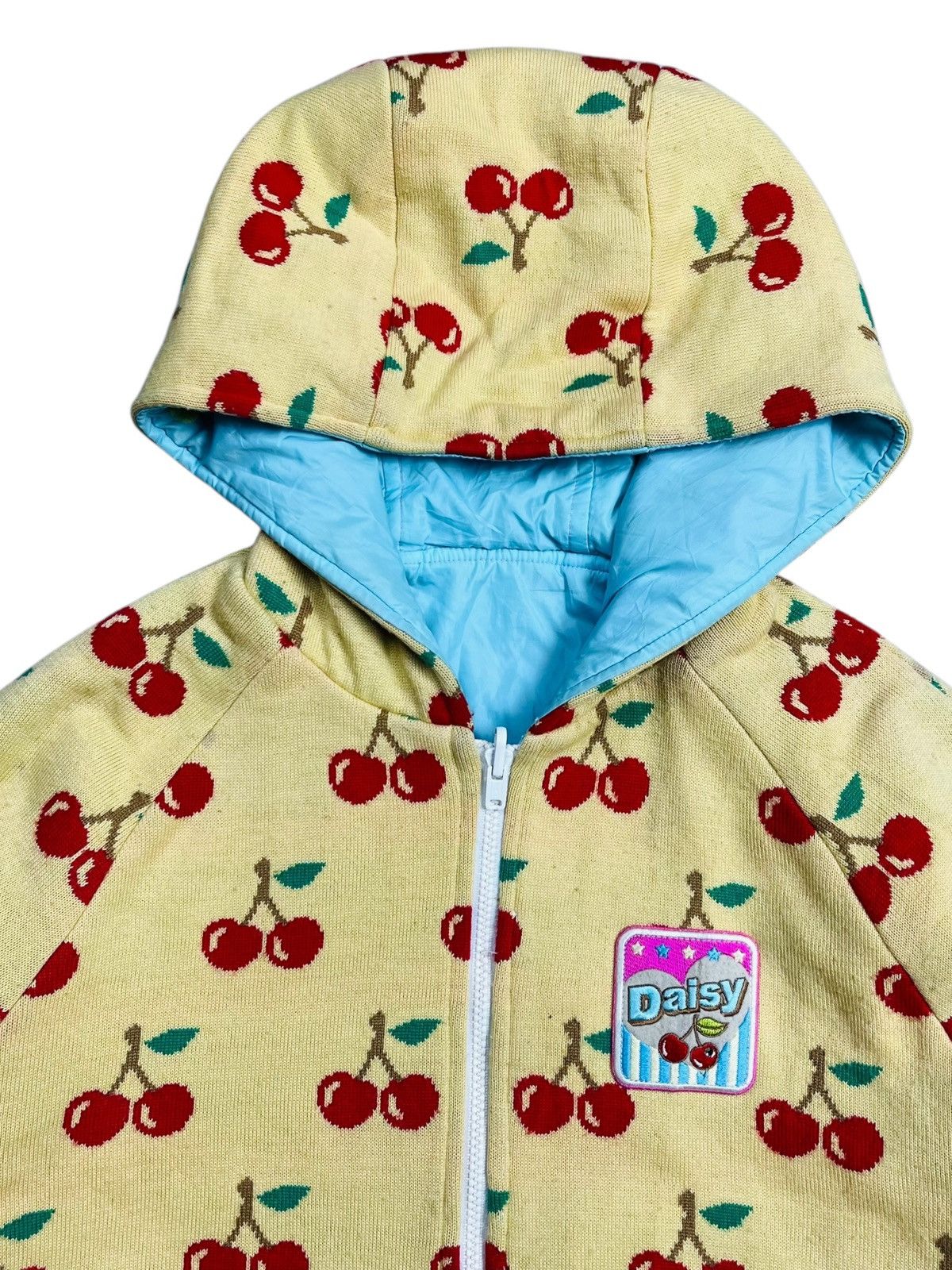 Angel Blue 2000s Daisy Lovers - Reversible Chunk Knitted Sweater Jacket Size US L / EU 52-54 / 3 - 6 Thumbnail