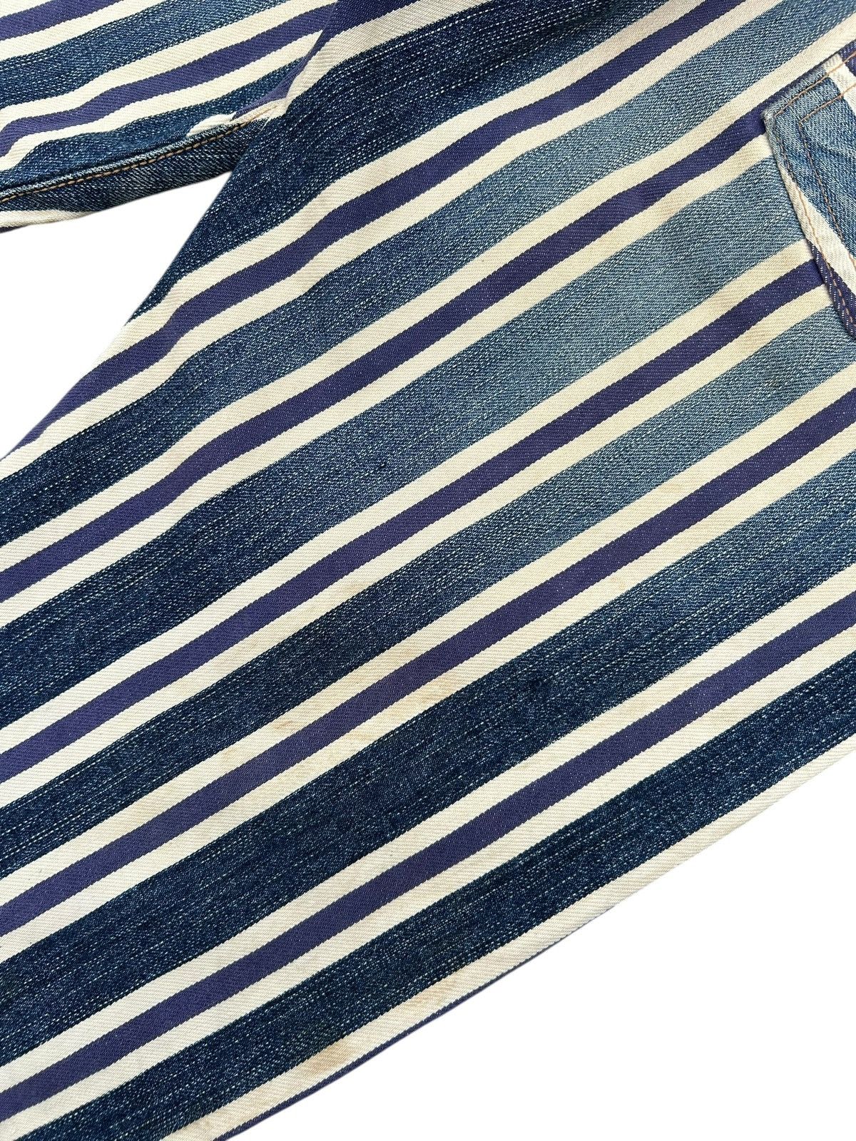 Kapital Vintage Edwin 505 Selvedge Stripe Japanese Denim Jeans Size US 32 / EU 48 - 9 Thumbnail