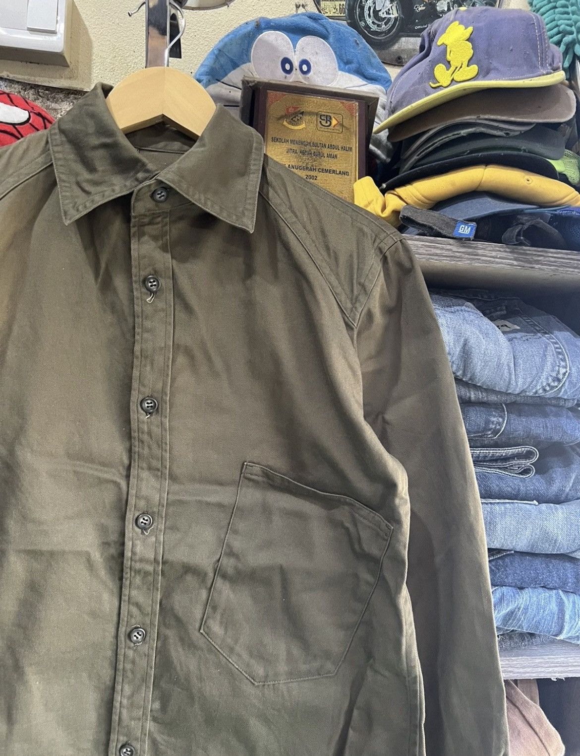Y's 🔥Rare Y’s Yohji Yamamoto Sample Reconstruct Shirt Size US M / EU 48-50 / 2 - 7 Thumbnail