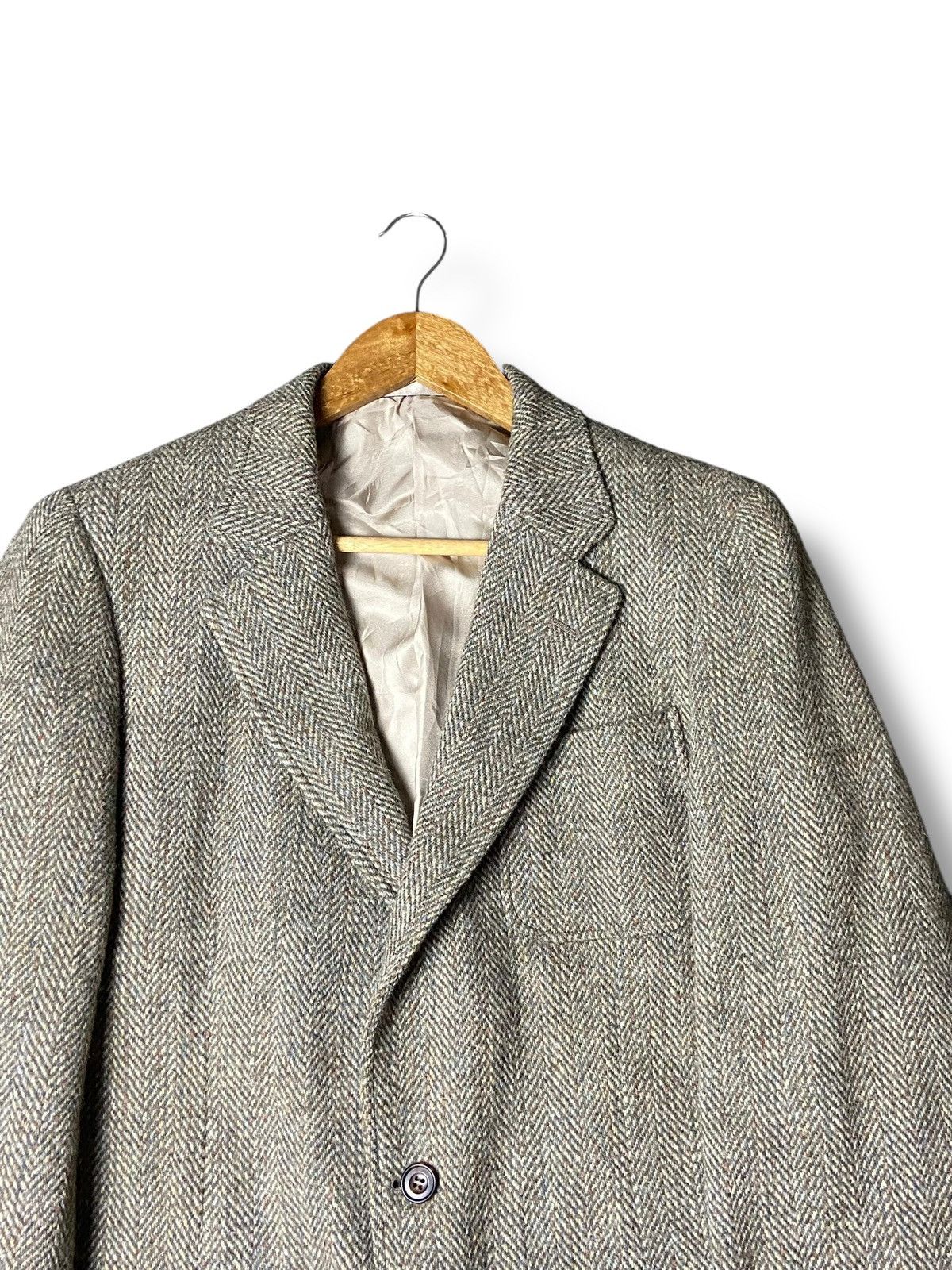 Harris Tweed Vintage HARRIS TWEED Wool Blazer (139) Size US XXS / EU 40 - 7 Thumbnail