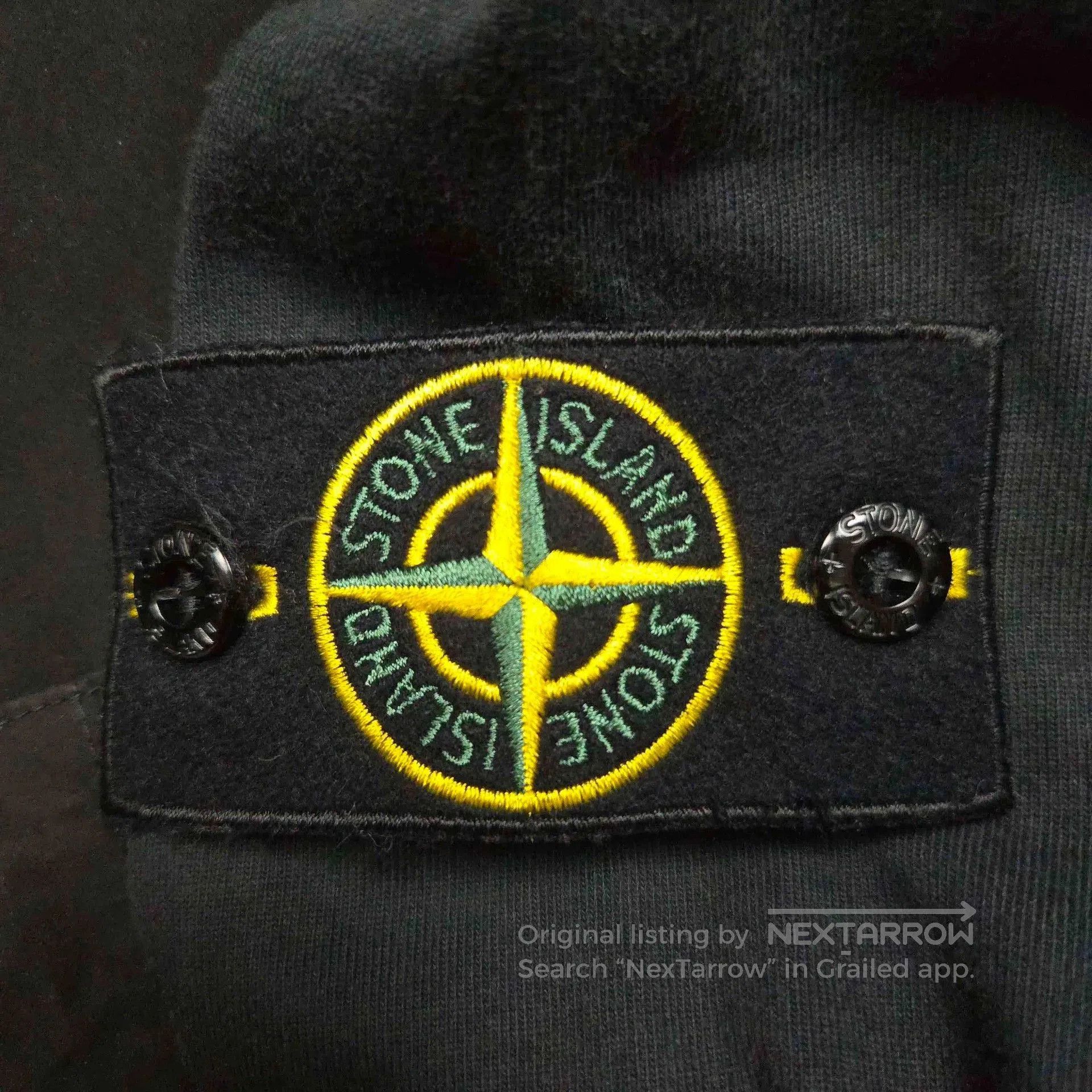 Stone Island stone island black functional sweatshirt with pockets. Size US L / EU 52-54 / 3 - 6 Thumbnail