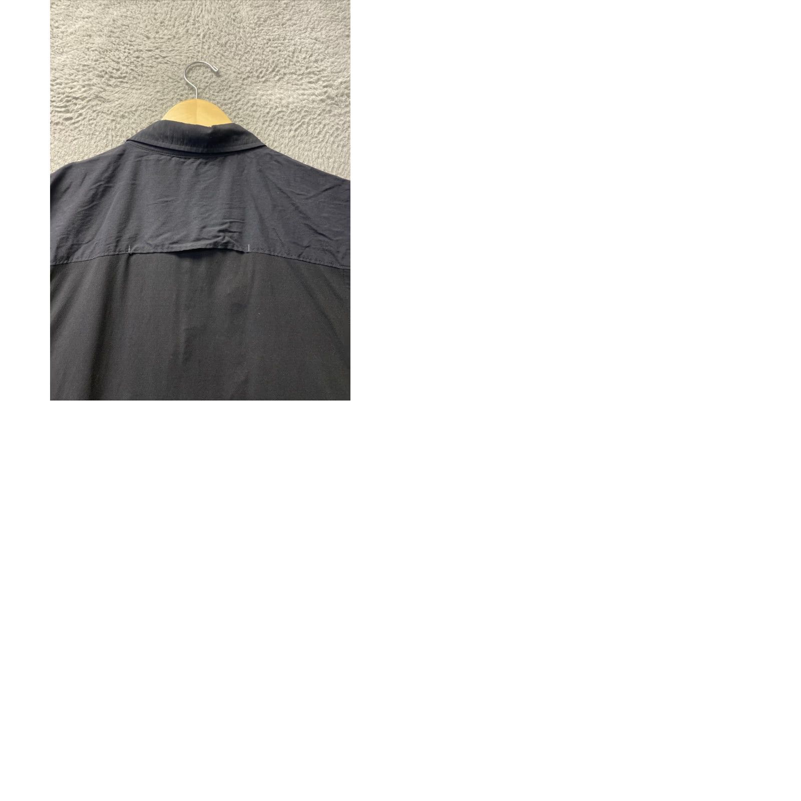 Wrangler VINTAGE Wrangler Men’s Shirt XL Outdoor Stretch Button Front Black (167-2) Size US XL / EU 56 / 4 - 9 Thumbnail