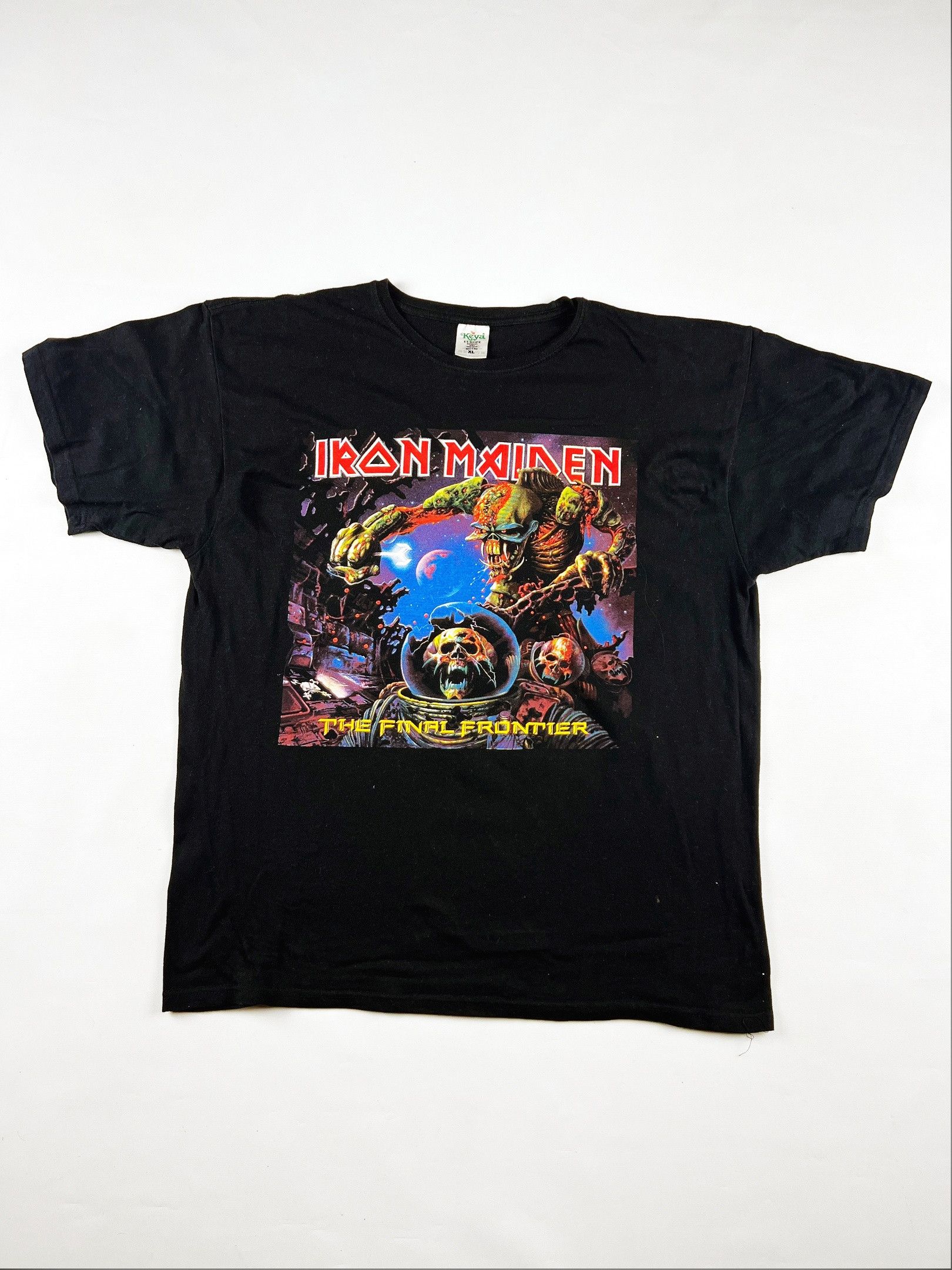 Iron Maiden × Vintage Vintage Iron Maiden The Final Frontier Rock T-shirt Size US L / EU 52-54 / 3 - 1 Thumbnail