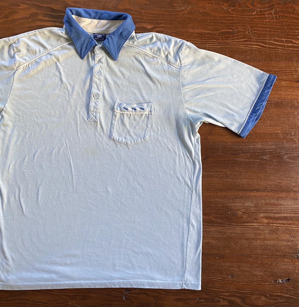 Blair Vintage 90’s John Blair Single Stitch Bowling Style Polo Size US XXL / EU 58 / 5 - 1 Thumbnail