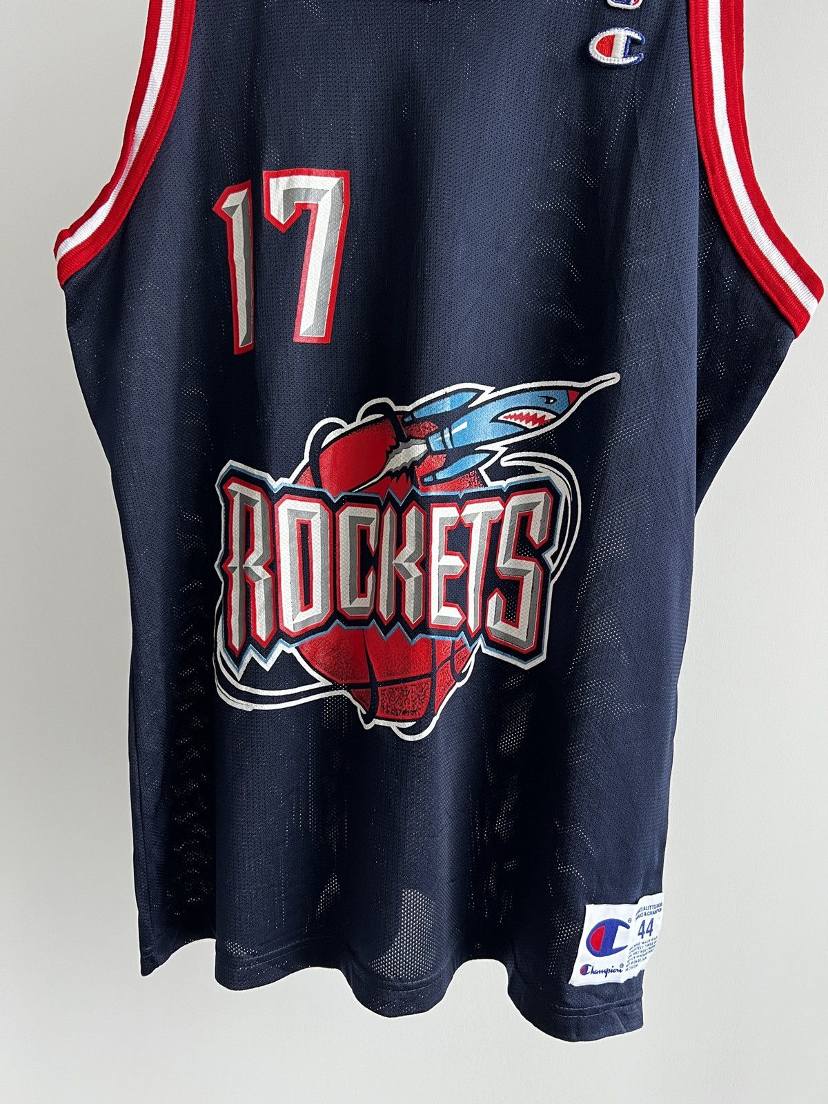 Champion MARIO ELIE Houston Rockets Vintage Champion Jersey 44 NBA Size US L / EU 52-54 / 3 - 5 Thumbnail