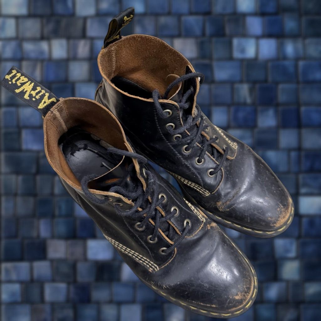 Dr. Martens × Supreme 2015 supreme X Dr. Marten 6-eye boots back