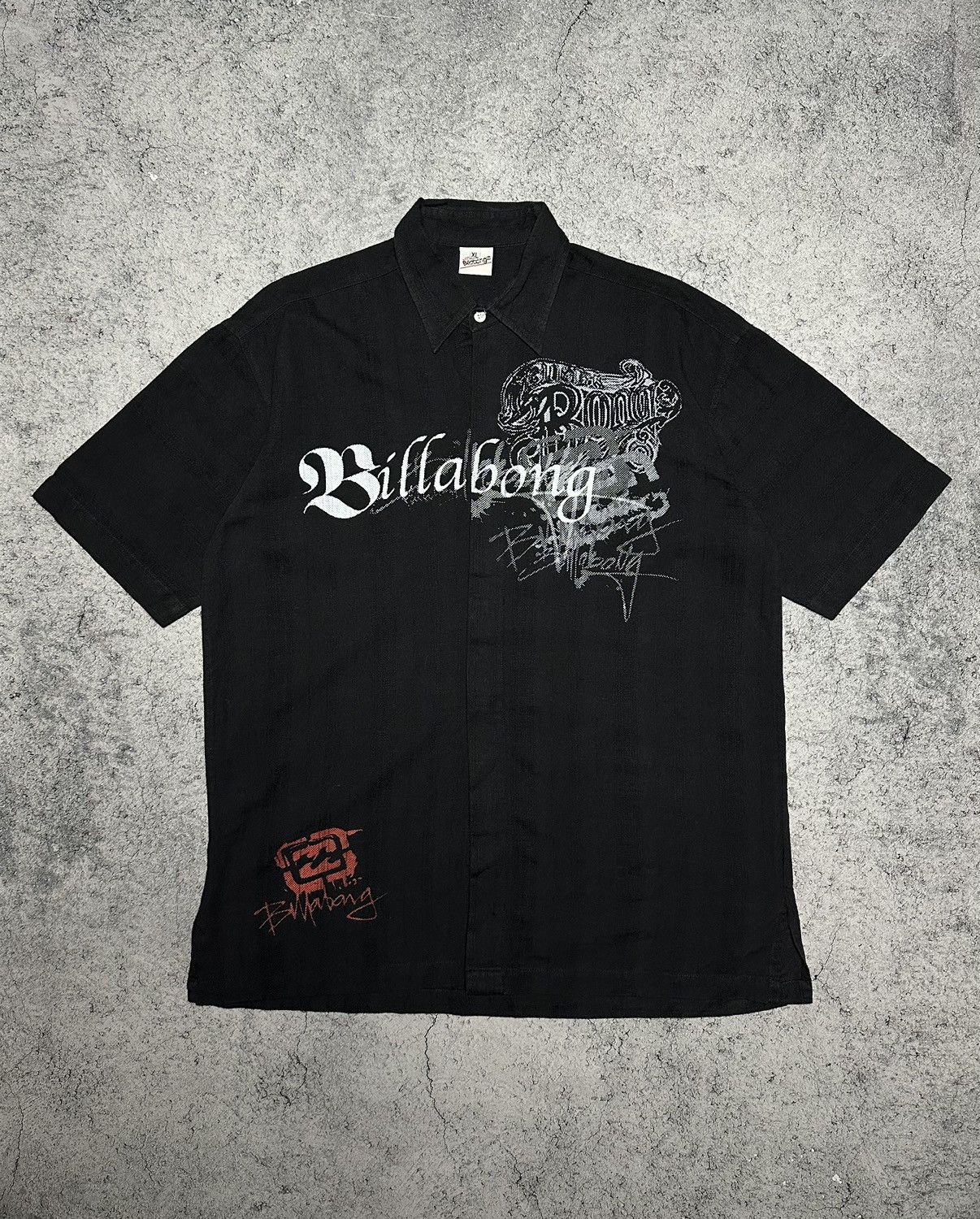 Billabong Vintage Billabong Big Logo Y2K Surf Shirt Size US XL / EU 56 / 4 - 1 Thumbnail