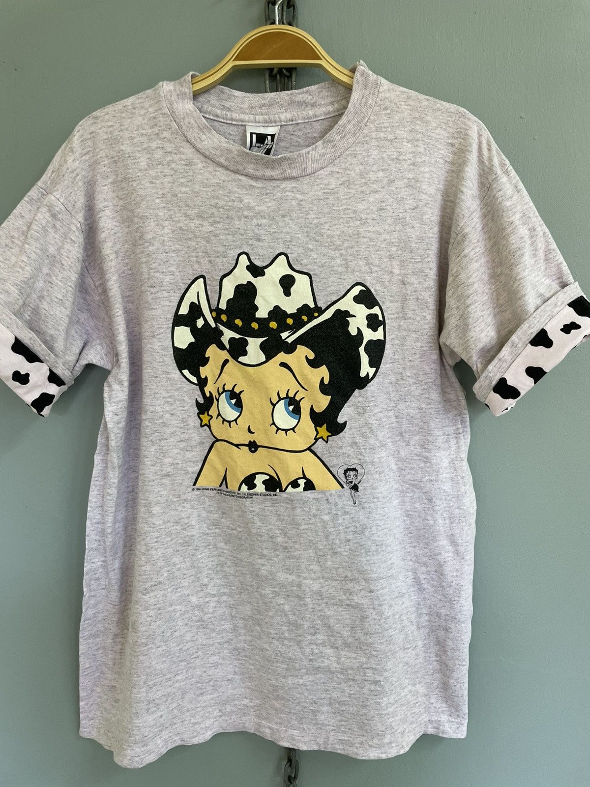 Cartoon Network Vintage 90s Betty Boop cowboy t shirt Size US M / EU 48-50 / 2 - 3 Thumbnail