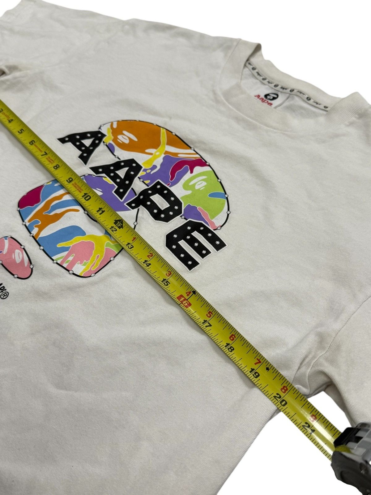 Aape Bape aape multi colored graphic t shirt Size US M / EU 48-50 / 2 - 6 Thumbnail