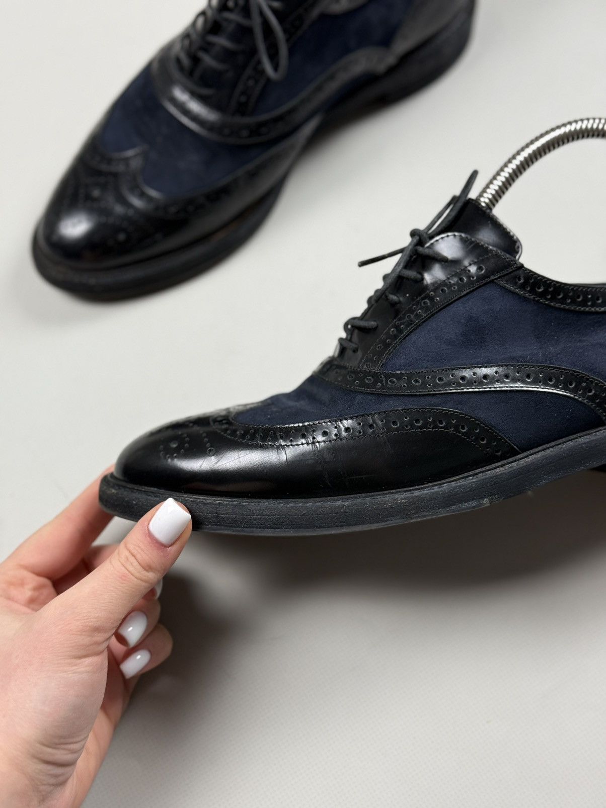 Burberry Burberry Ladies Leather Brogue Formal Shoes Size 38 / US 8 Size US 8 / IT 38 - 13 Thumbnail