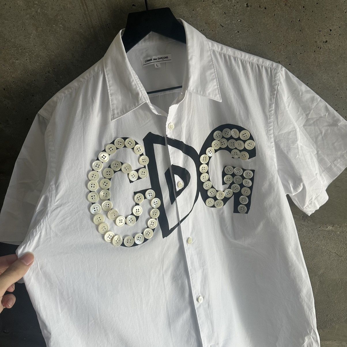 Comme des Garcons CDG AD2015 “Button” Shirt Size US L / EU 52-54 / 3 - 2 Thumbnail