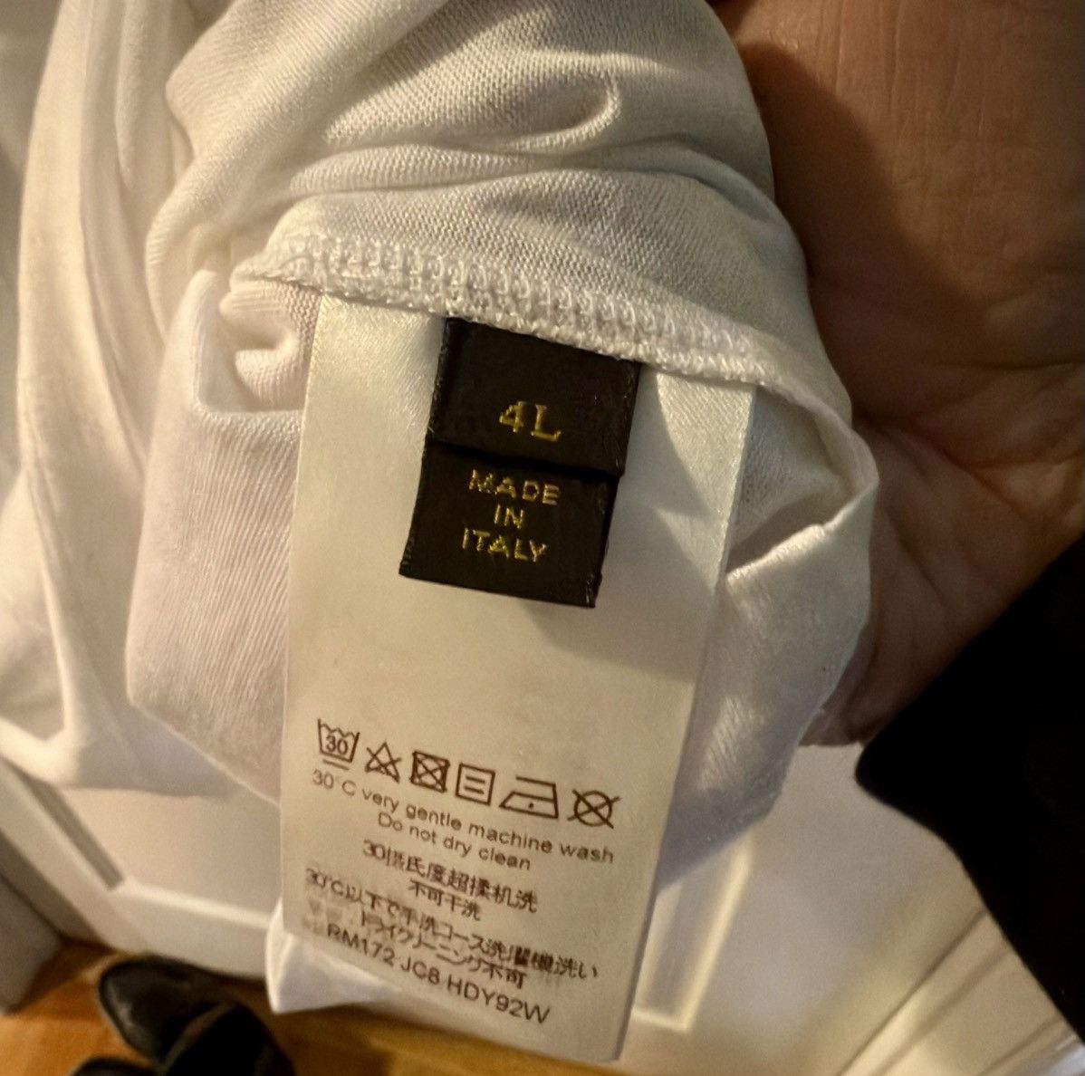 Louis Vuitton × Supreme Supreme LV Box Logo Shirt Size 4L Size US L / EU 52-54 / 3 - 4 Thumbnail