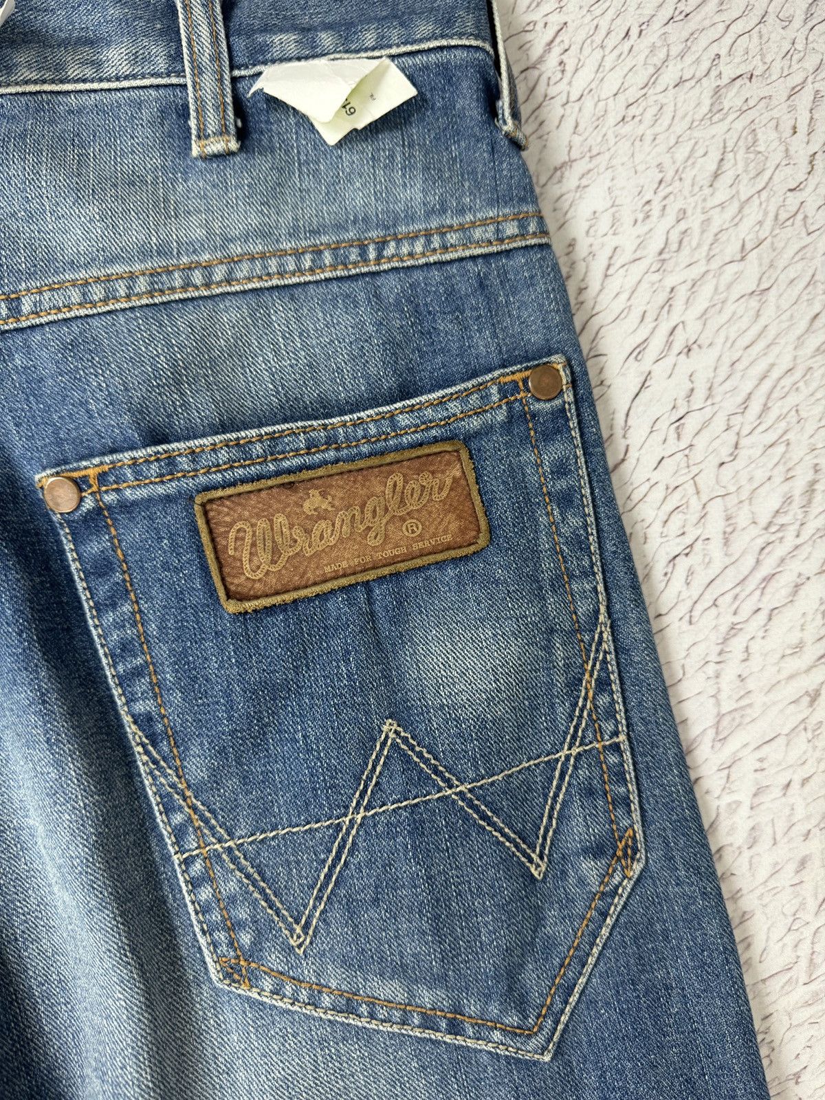 Vintage Wrangler Shaft jeans vintage banana tapered style Size US 28 / EU 44 - 15 Thumbnail