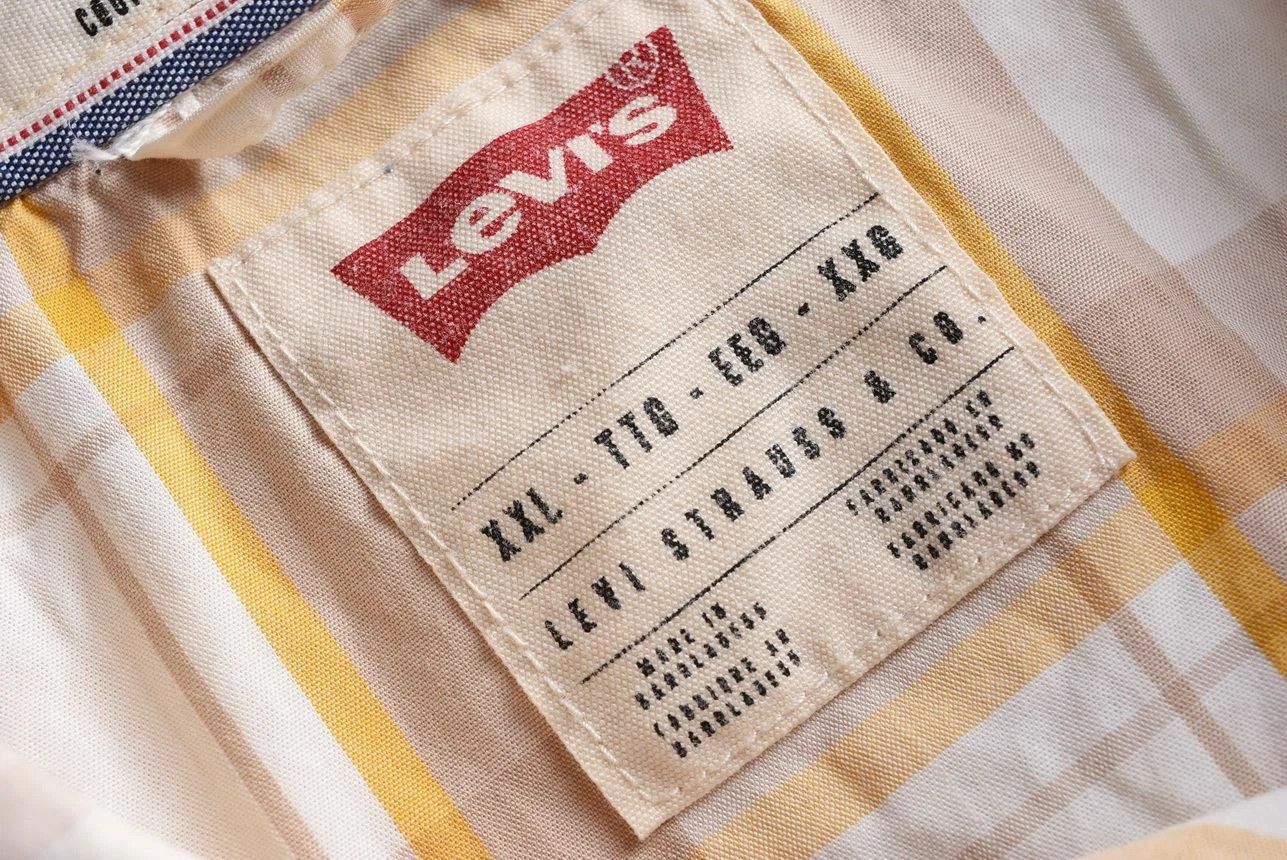 Levi's Levi's Plaid Pearl Snap Western Long Sleeve Shirt Size US XL / EU 56 / 4 - 4 Thumbnail
