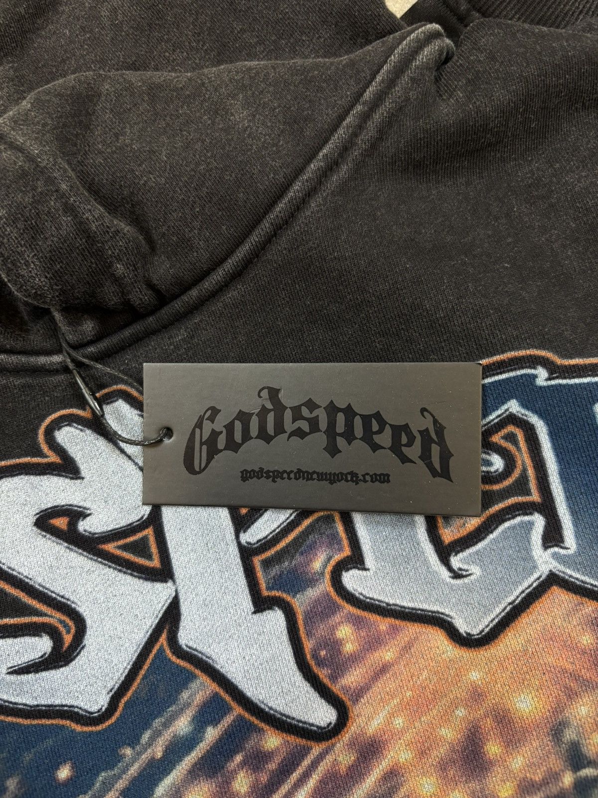 Godspeed Godspeed R.O.R. Hoodie, Washed Black Size US XL / EU 56 / 4 - 9 Thumbnail