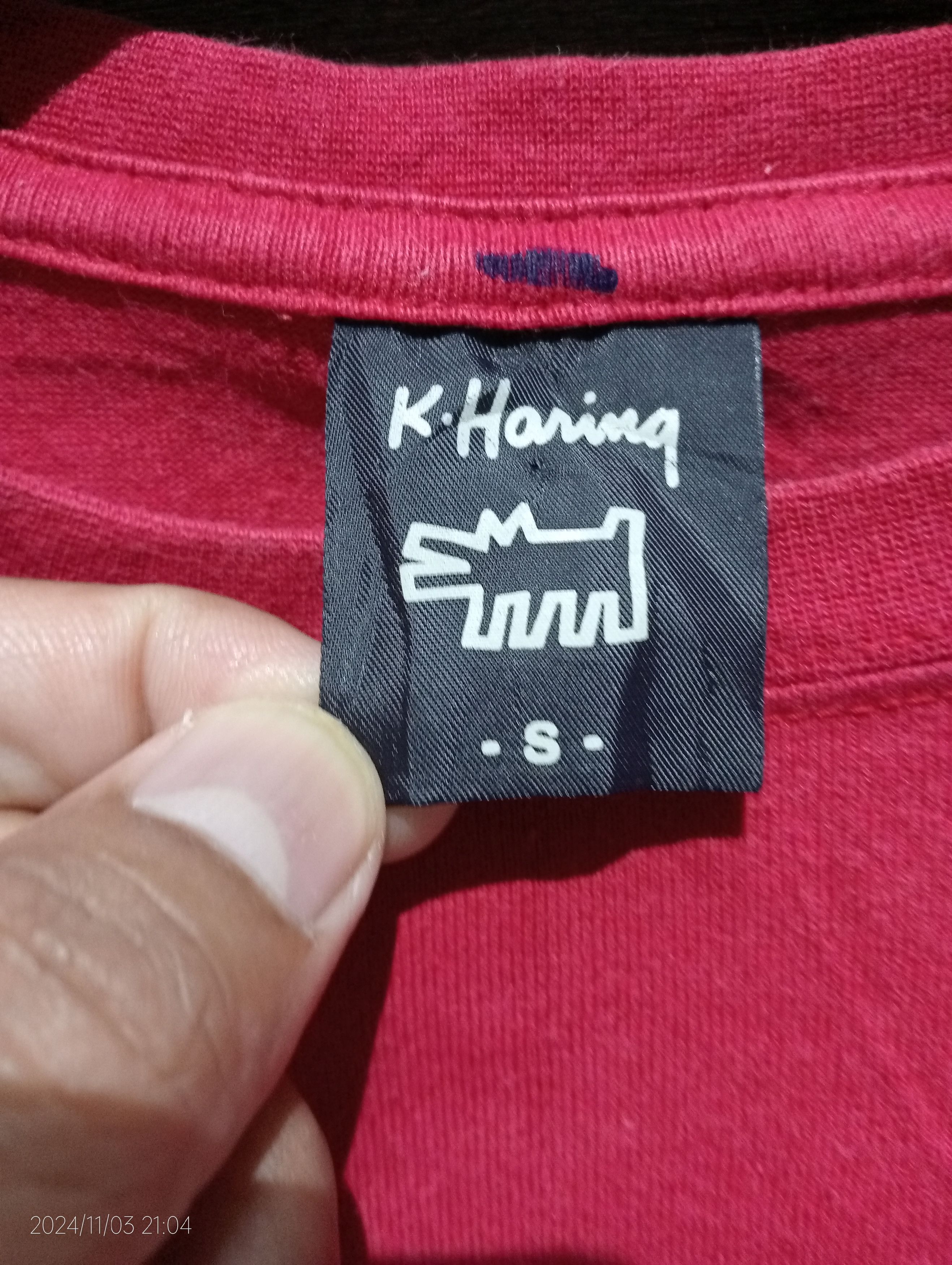 Keith Haring Vintage Keith Haring Radiant Baby Long Sleeve Tshirt Rare Size US S / EU 44-46 / 1 - 3 Thumbnail