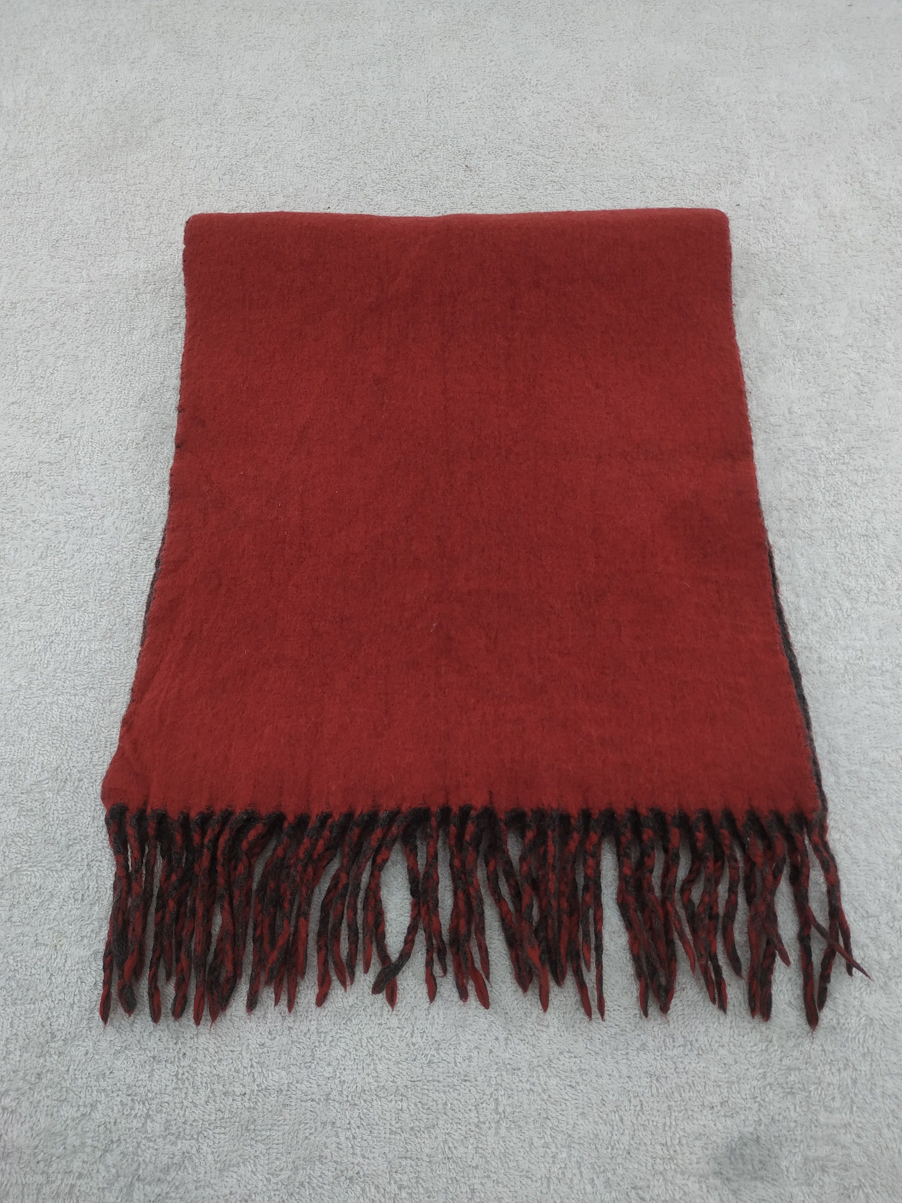 DAKS Vintage Daks Wool Scarf/Muffler/Neckwear MF088 Size ONE SIZE - 1 Thumbnail