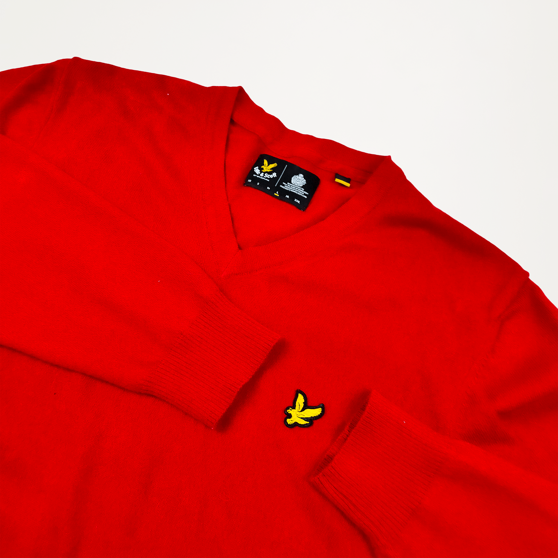 Lyle & Scott Lyle & Scott Woolen V-neck sweater Size US L / EU 52-54 / 3 - 5 Thumbnail