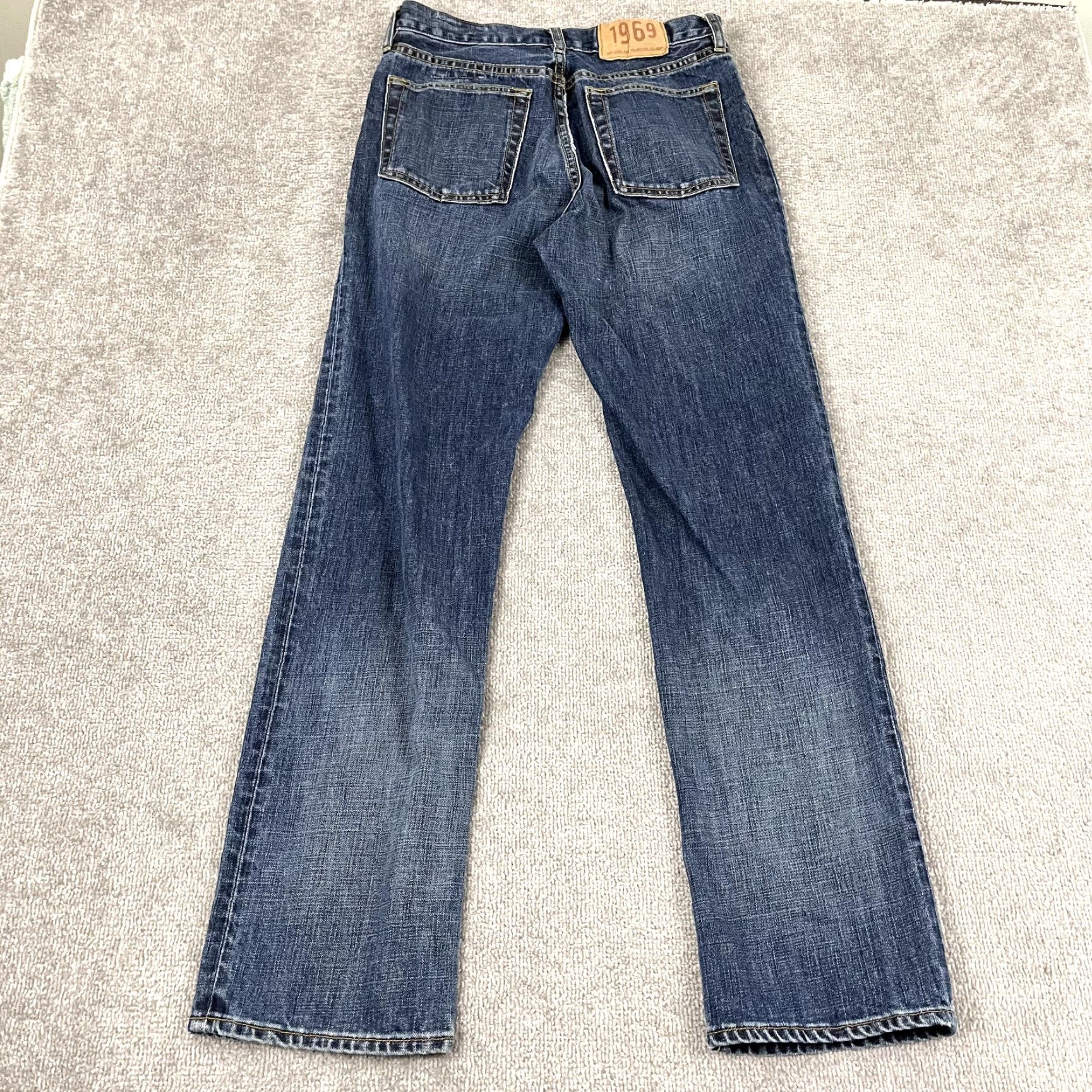 Gap GAP Jeans Mens 30 x 32 Straight Blue Denim 90s Y2K Skater East Fit 5-Pocket Regular Rise Mid Jeans Mens Blue Size US 30 / EU 46 - 2 Thumbnail