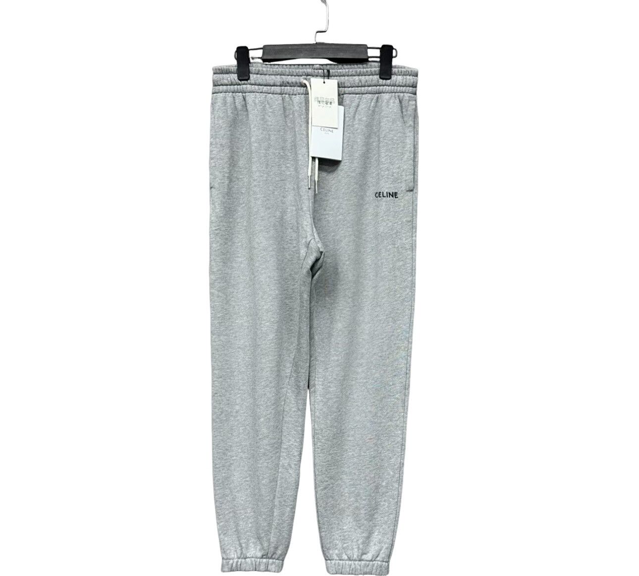 Celine CELINE Logo Embroidered Sweatpants Size M Size US 32 / EU 48 - 1 Thumbnail