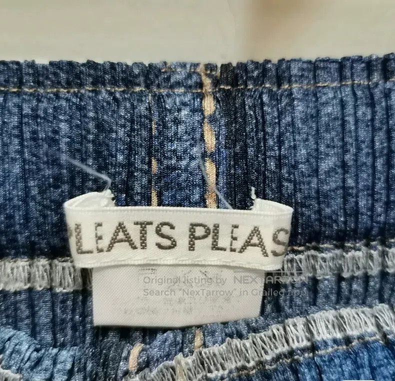 Issey Miyake Issey Miyake Denim Midi Skirt Size 25" / US 0 / IT 36 - 3 Thumbnail