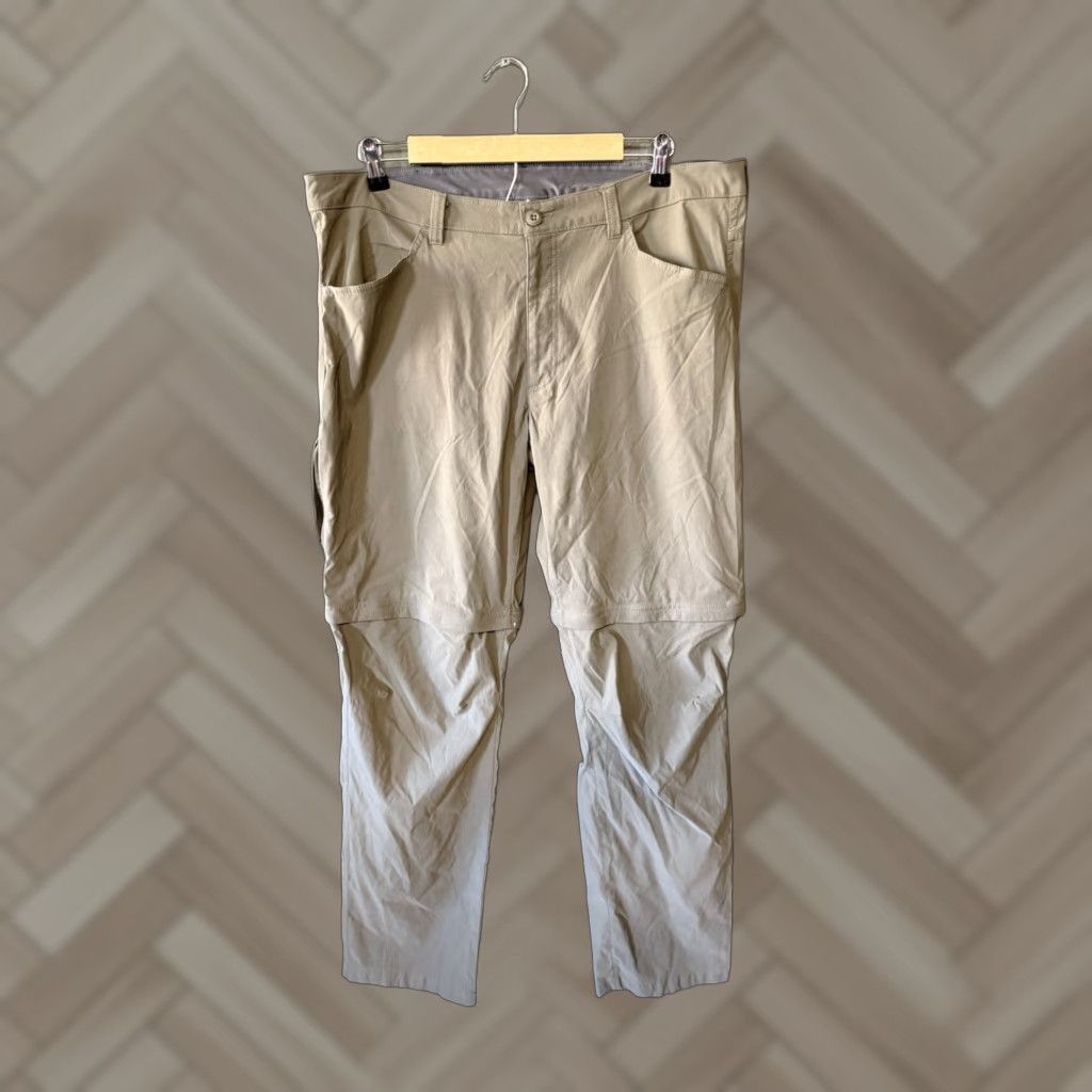 Eddie Bauer Eddie Bauer Mens Green Convertible Outdoor Hiking Pants Cargo Size 38 Inseam 34 40 x 34 Regular Menights? Size US 38 / EU 54 - 1 Thumbnail