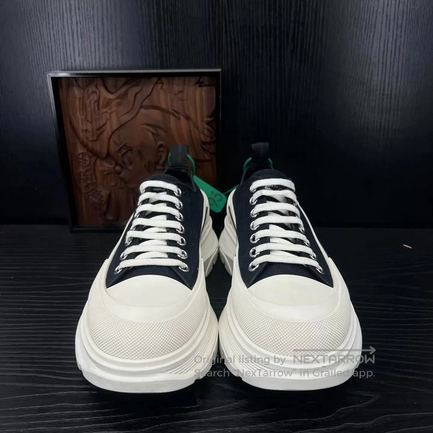 Alexander McQueen Black Low. Size US 9.5 / EU 42-43 - 4 Thumbnail