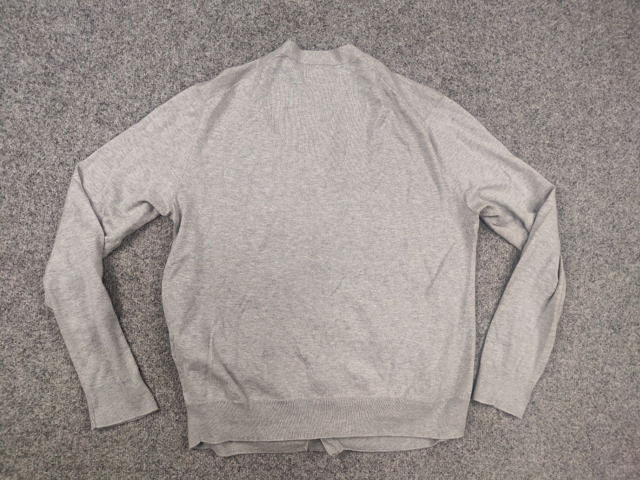 Polo Ralph Lauren Polo Ralph Lauren cotton Light Gray cardigan Sweater Vintage Size US M / EU 48-50 / 2 - 14 Thumbnail