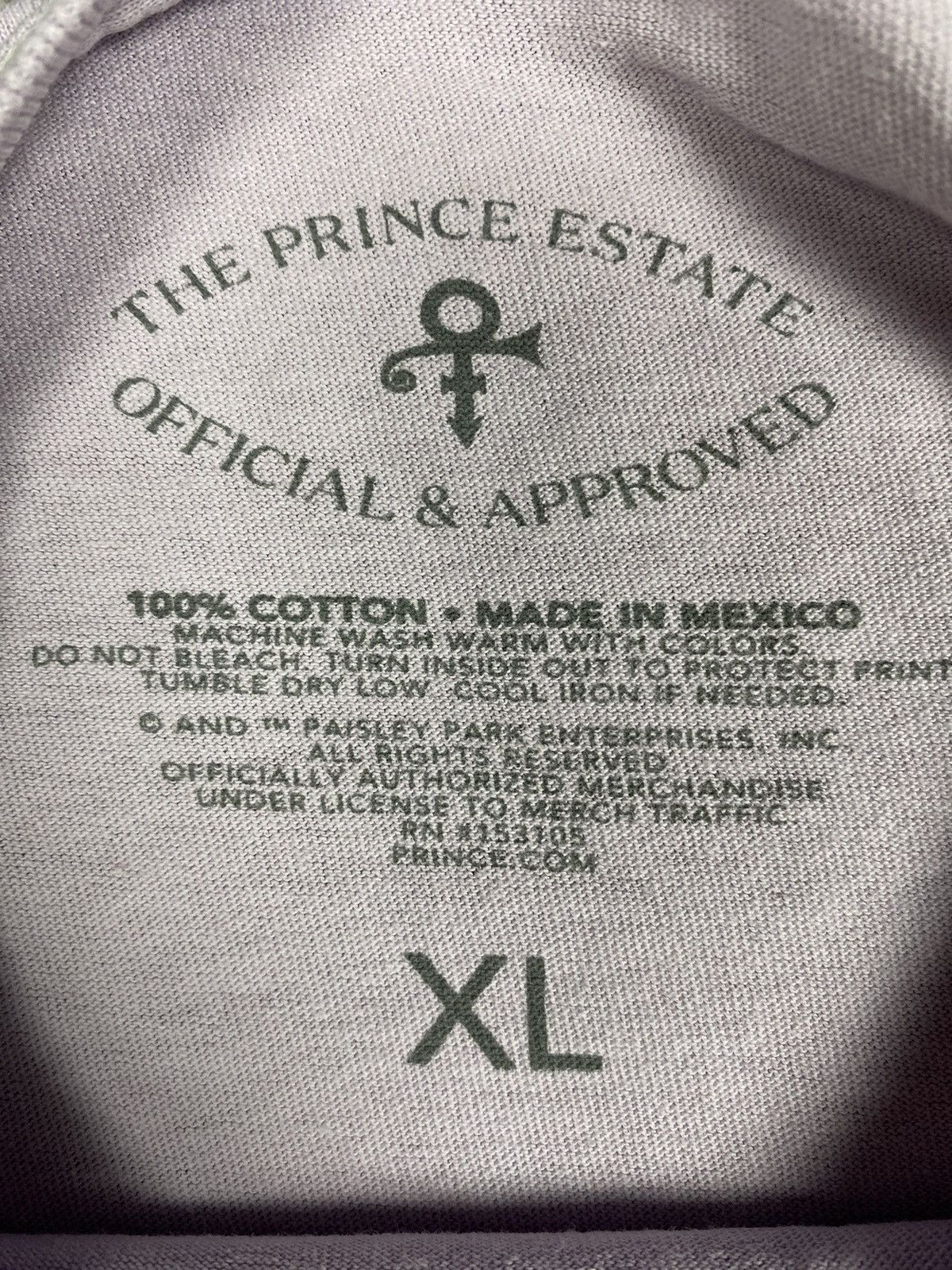 Vintage Prince Purple Rain The Revolution Funk Rock USA Singer Tee Size US XXL / EU 58 / 5 - 10 Thumbnail