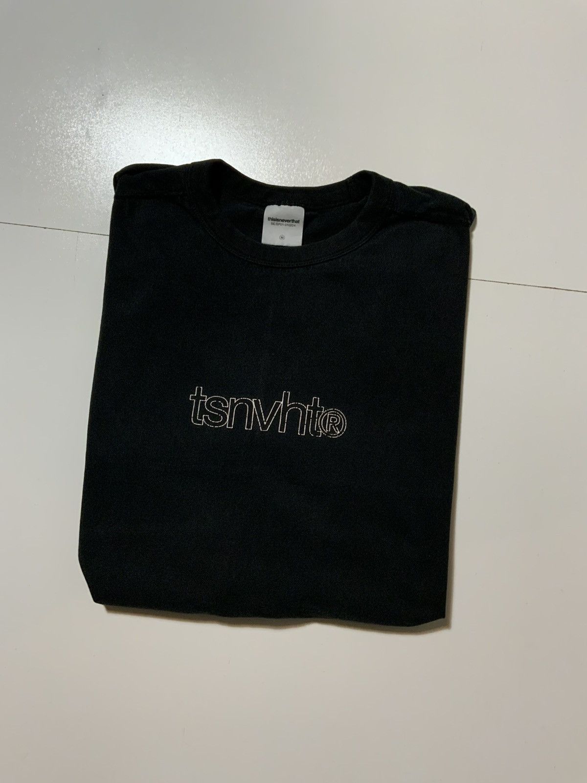 thisisneverthat ThisIsNeverThat Tsnvht Black Graphic Crewneck S/S T-Shirt Size US M / EU 48-50 / 2 - 1 Thumbnail