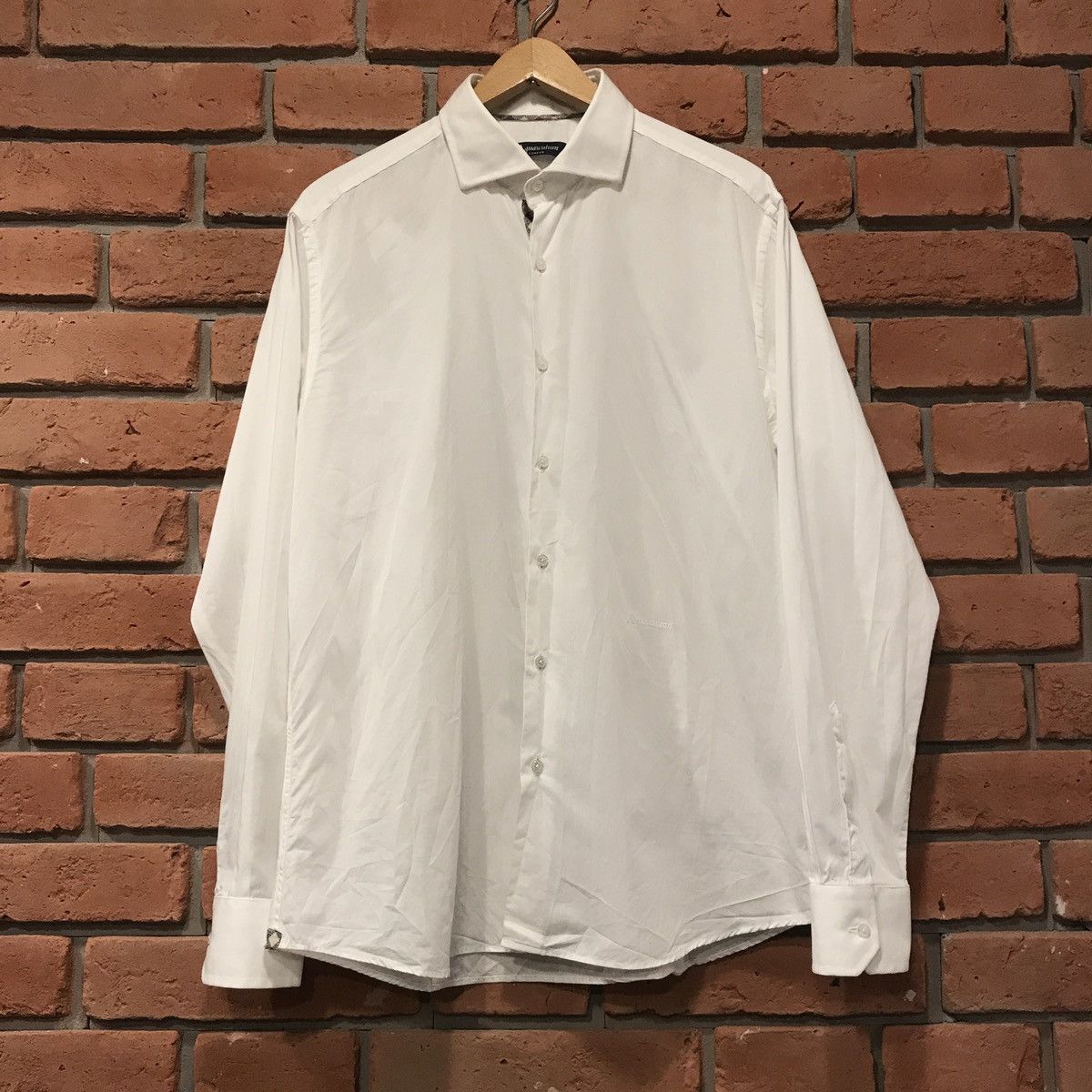 Aquascutum White plain aquascutum longsleeve shirt logo Size US L / EU 52-54 / 3 - 6 Thumbnail
