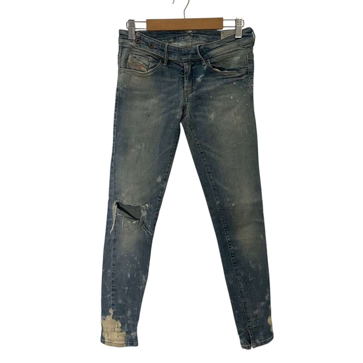 Diesel Vintage Diesel Distressed Denim Size 28" / US 6 / IT 42 - 1 Thumbnail