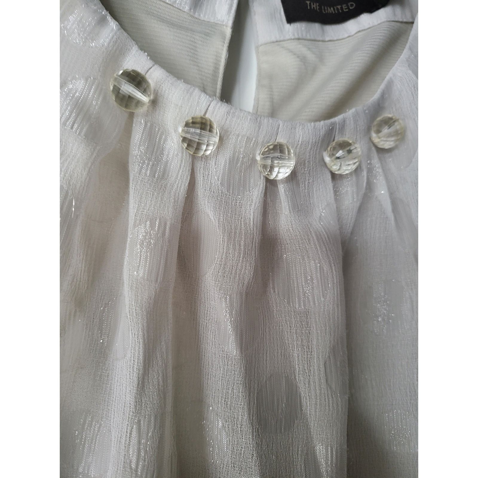 Other The Limited Cream Polka Dot Top - Size Small Size S / US 4 / IT 40 - 2 Thumbnail