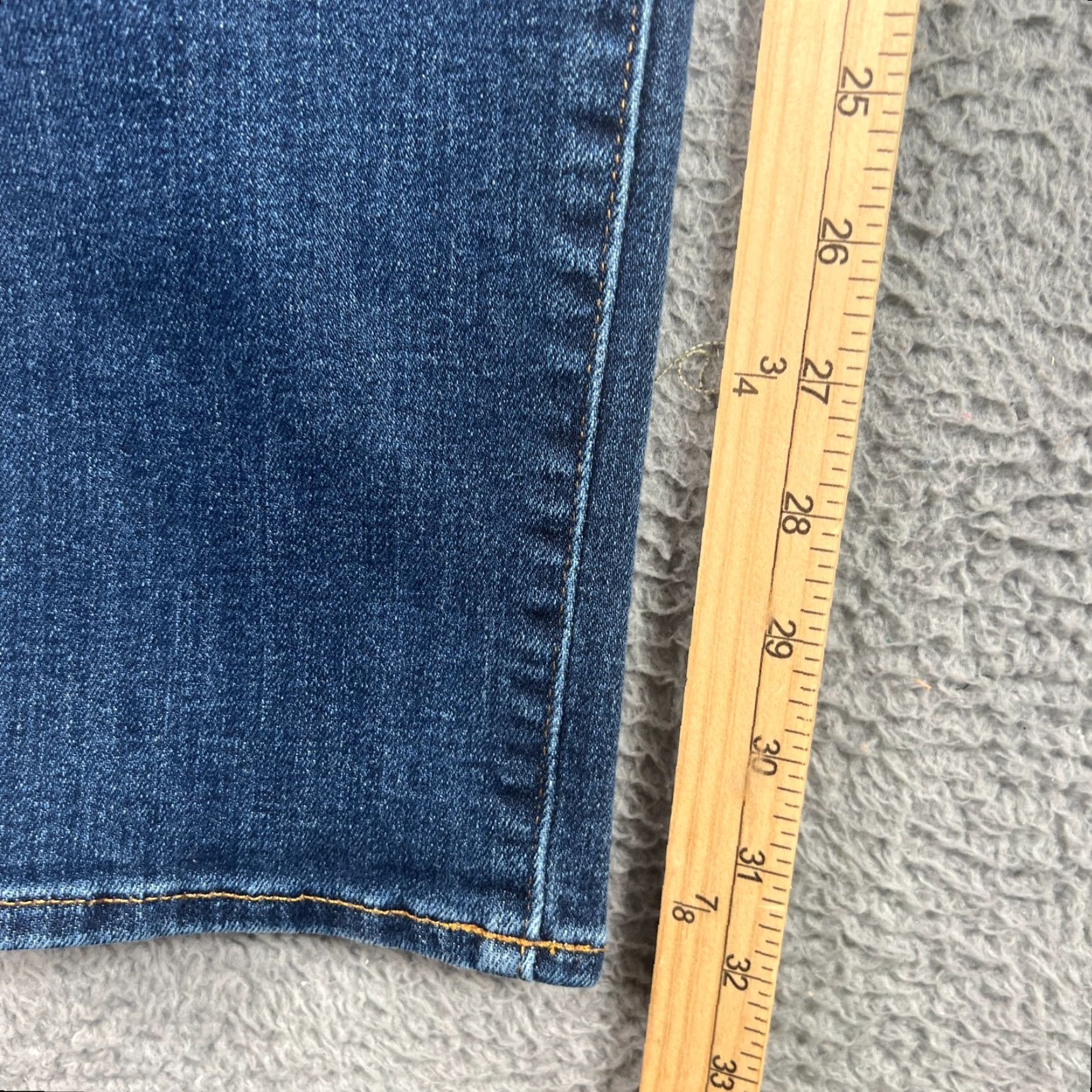 American Eagle Outfitters American Eagle Jeans Men Slim Straight 32x34 Blue Preppy Airflex+ Athletic Size US 32 / EU 48 - 3 Thumbnail