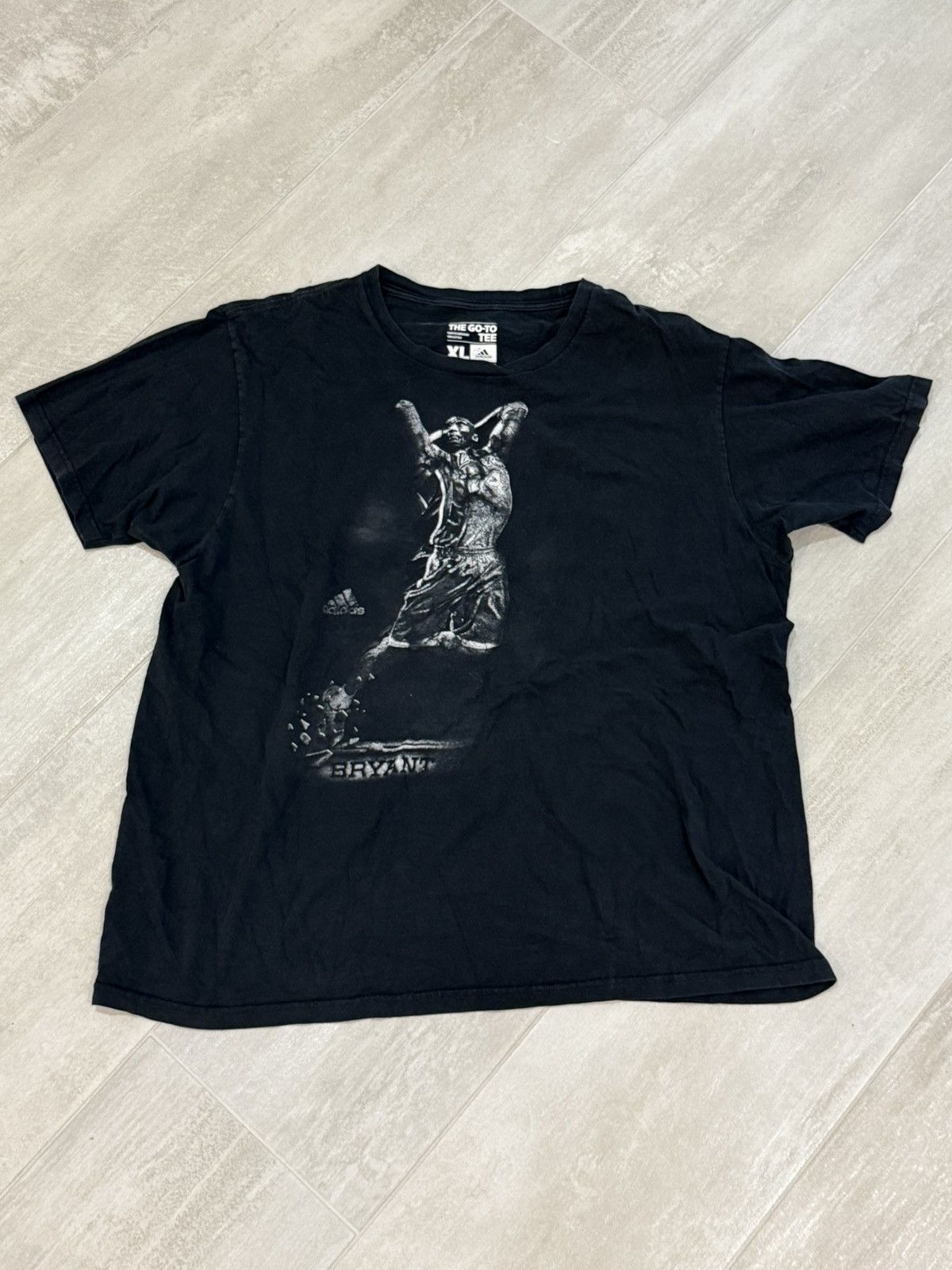 Adidas Kobe Bryant Adidas Lakers T Shirt Size US XL / EU 56 / 4 - 1 Thumbnail