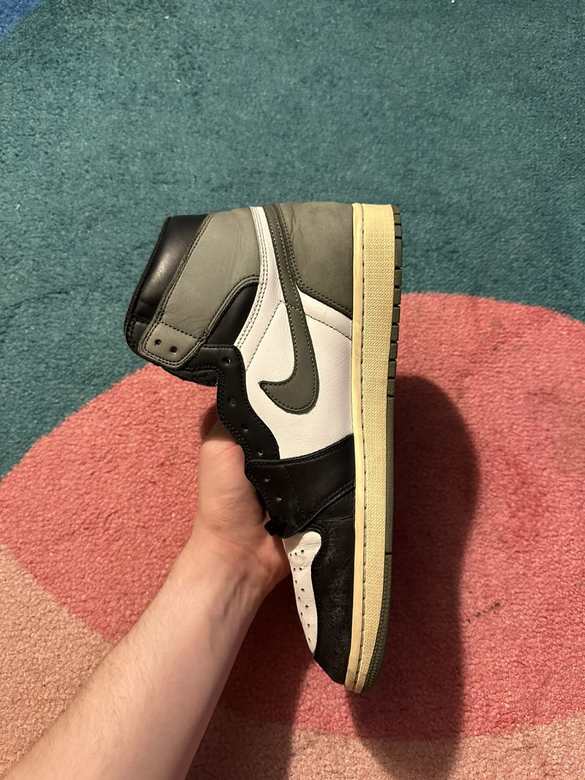 Jordan Brand Air Jordan 1 Retro High OG Clay Green Size US 11.5 / EU 44-45 - 6 Thumbnail
