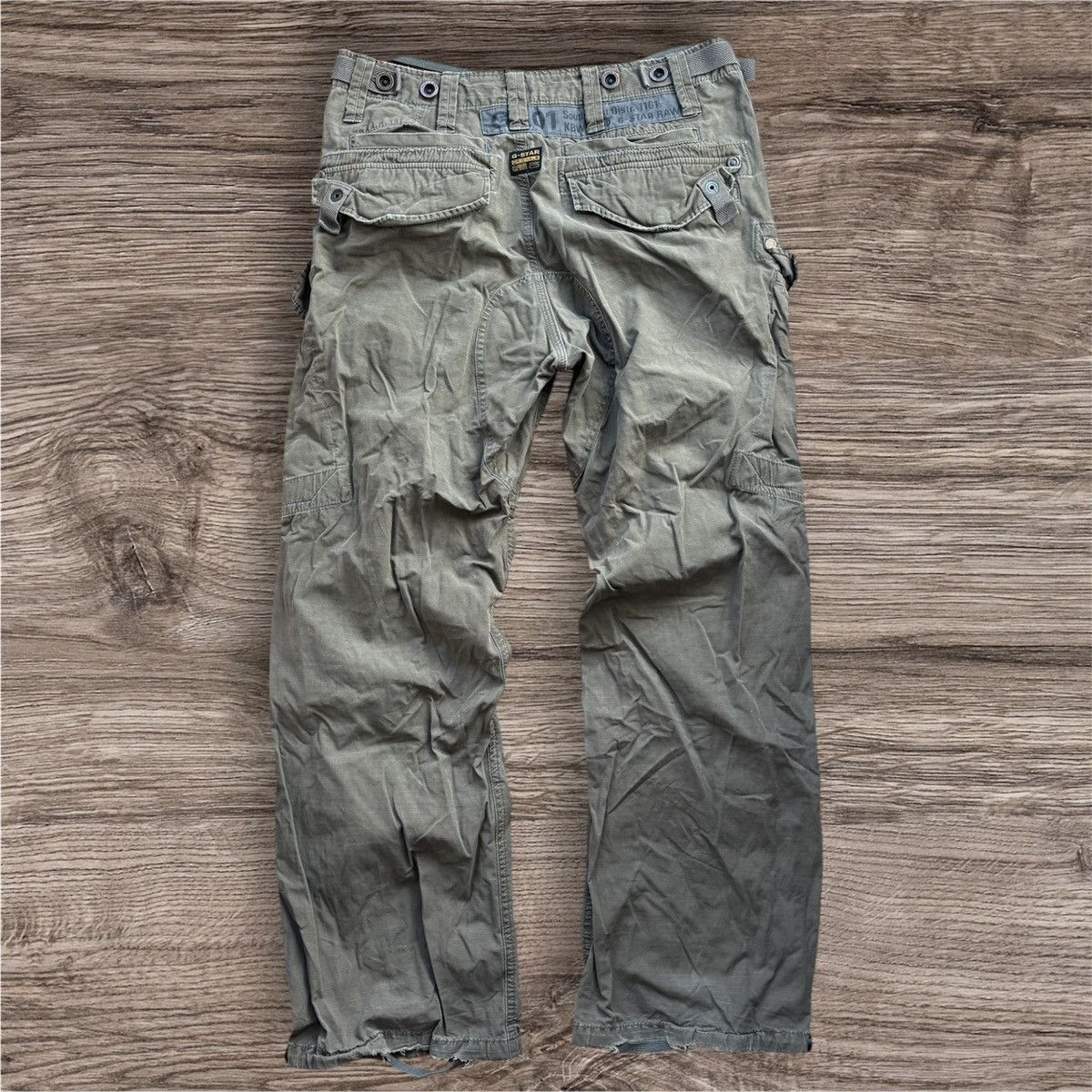 Crazy Vintage G-Star Raw Baggy Military Cargo Pants