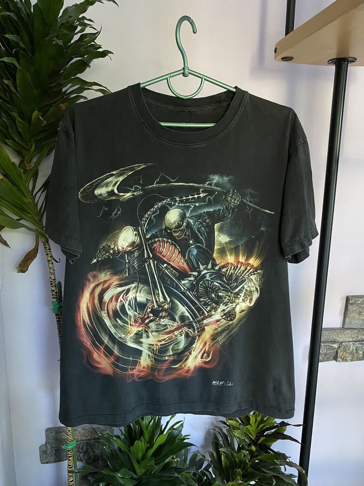 Vintage Ghostrider Motorcycle Shirt offers 1990s Biker St. Louis Size 2XL Y2K