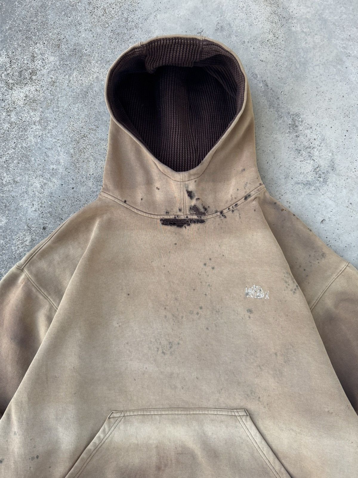Vintage Distressed Vintage Y2K Sun Faded Masterx Hoodie Size US XXL / EU 58 / 5 - 2 Thumbnail
