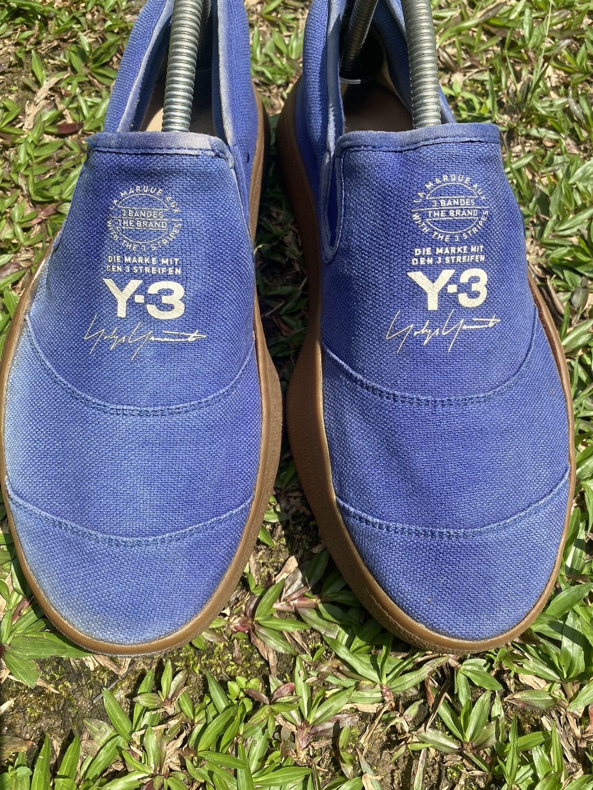 Adidas × Yohji Yamamoto Yohji Yamamoto Y-3 X Adidas Slip On Sneaker Size US 7.5 / EU 40-41 - 2 Thumbnail
