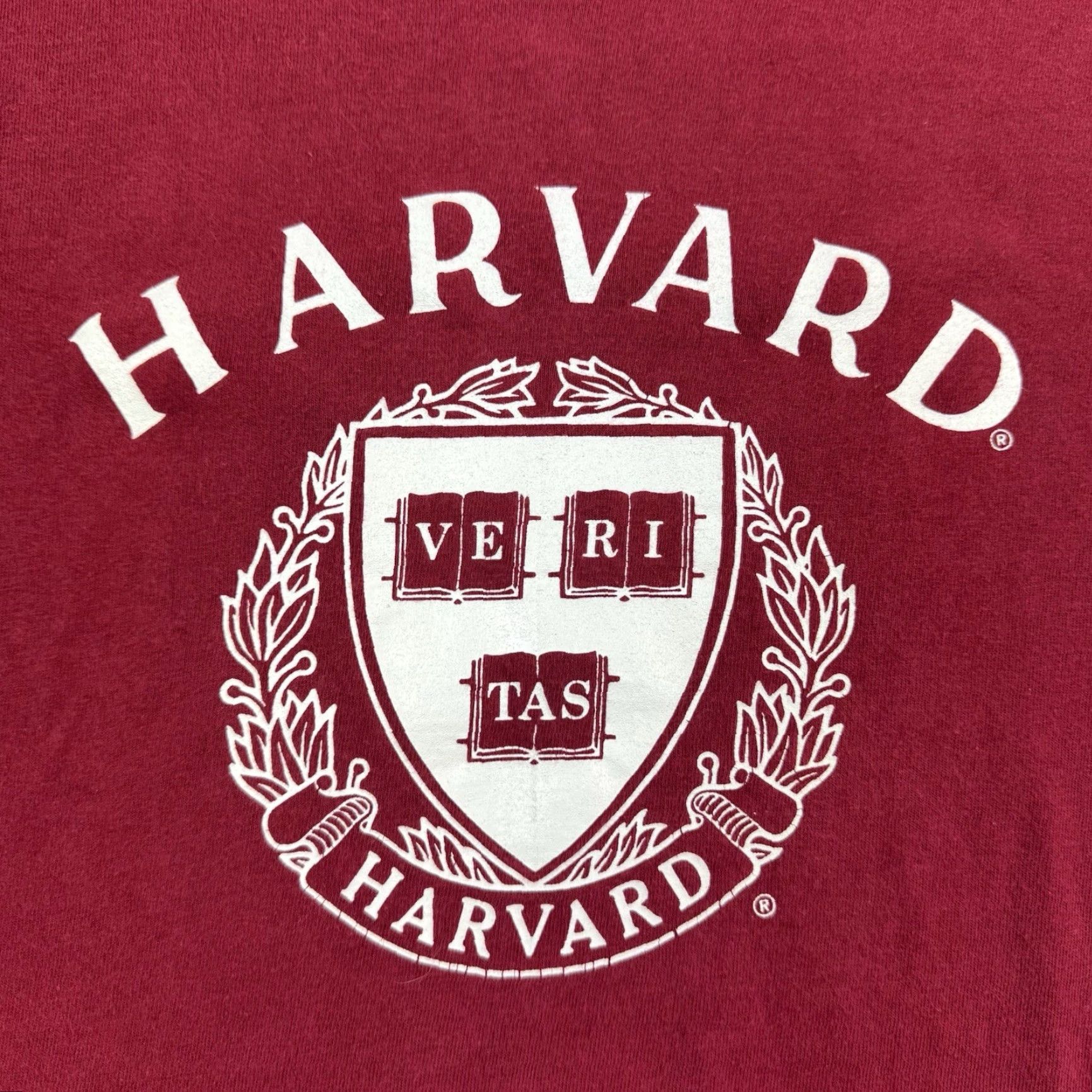 Champion VINTAGE Harvard University T Shirt Champion Men XL Red 90s School College Ivy League Mens Size US XL / EU 56 / 4 - 3 Thumbnail