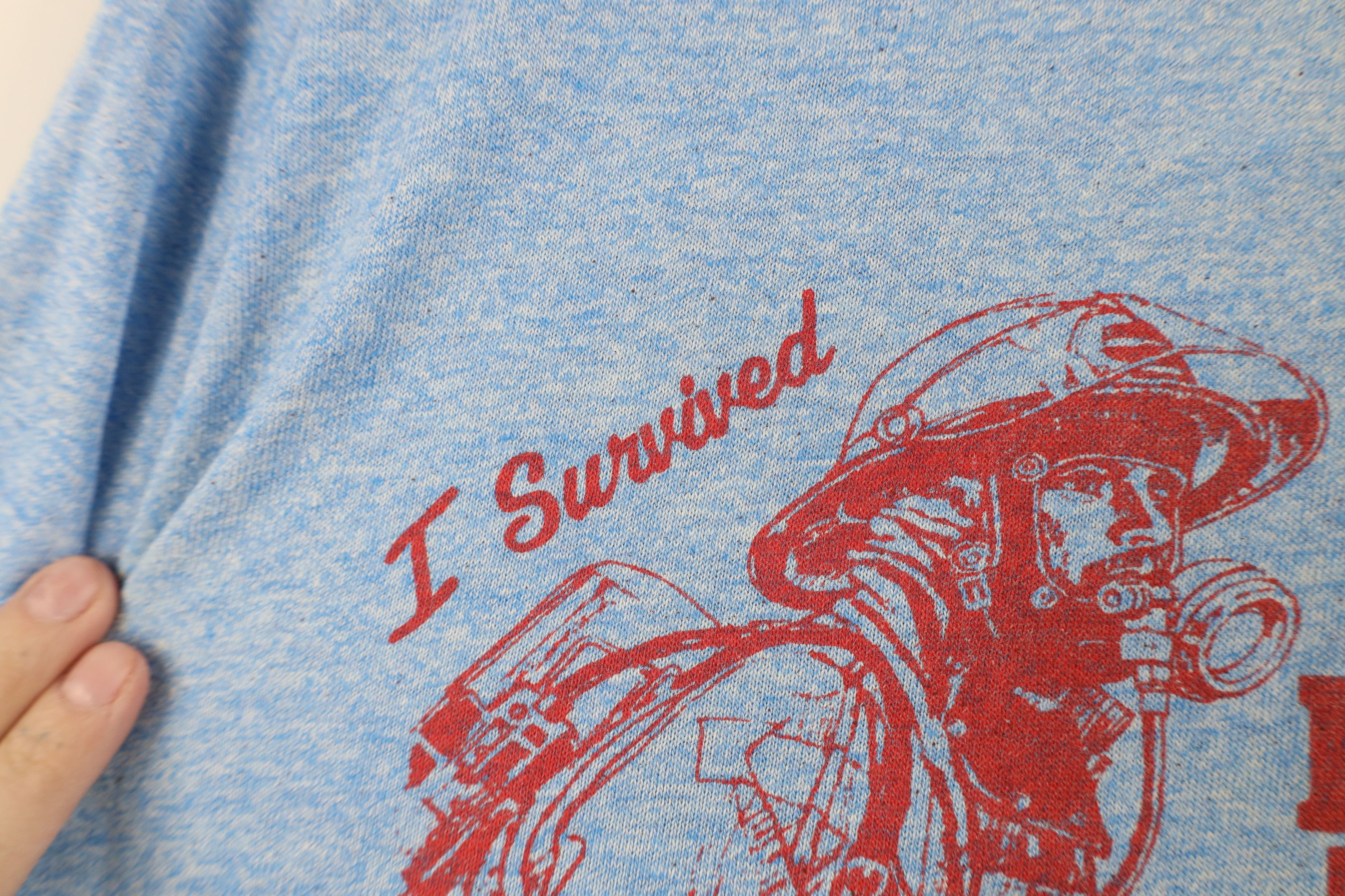 Russell Athletic Vintage 90s Russell Athletic School Ringer T-Shirt Blue USA Size US M / EU 48-50 / 2 - 5 Thumbnail