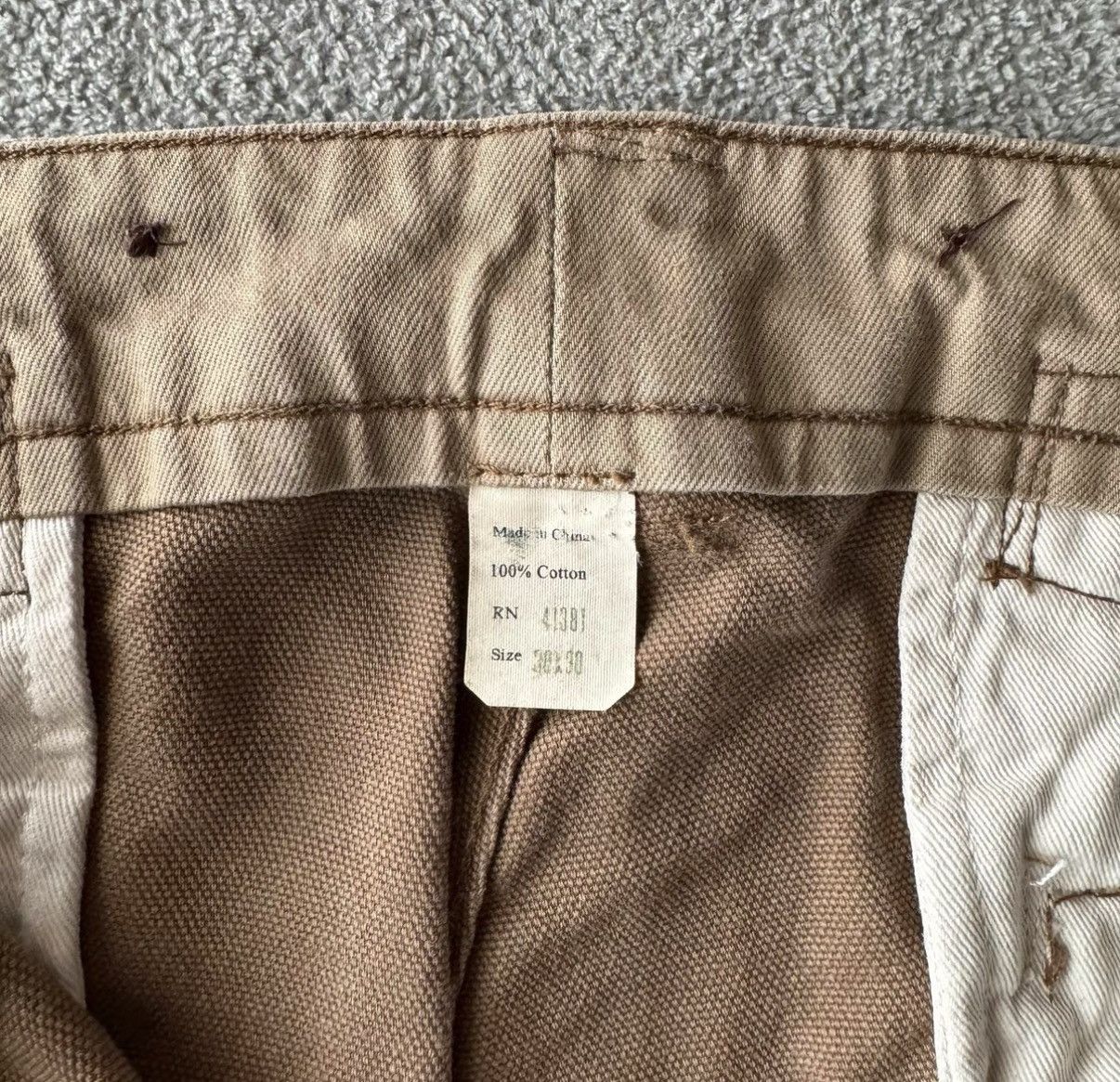 RRL Ralph Lauren RRL Ralph Lauren Double RL Heavy Canvas Cargo Pants K22 Size US 30 / EU 46 - 5 Thumbnail