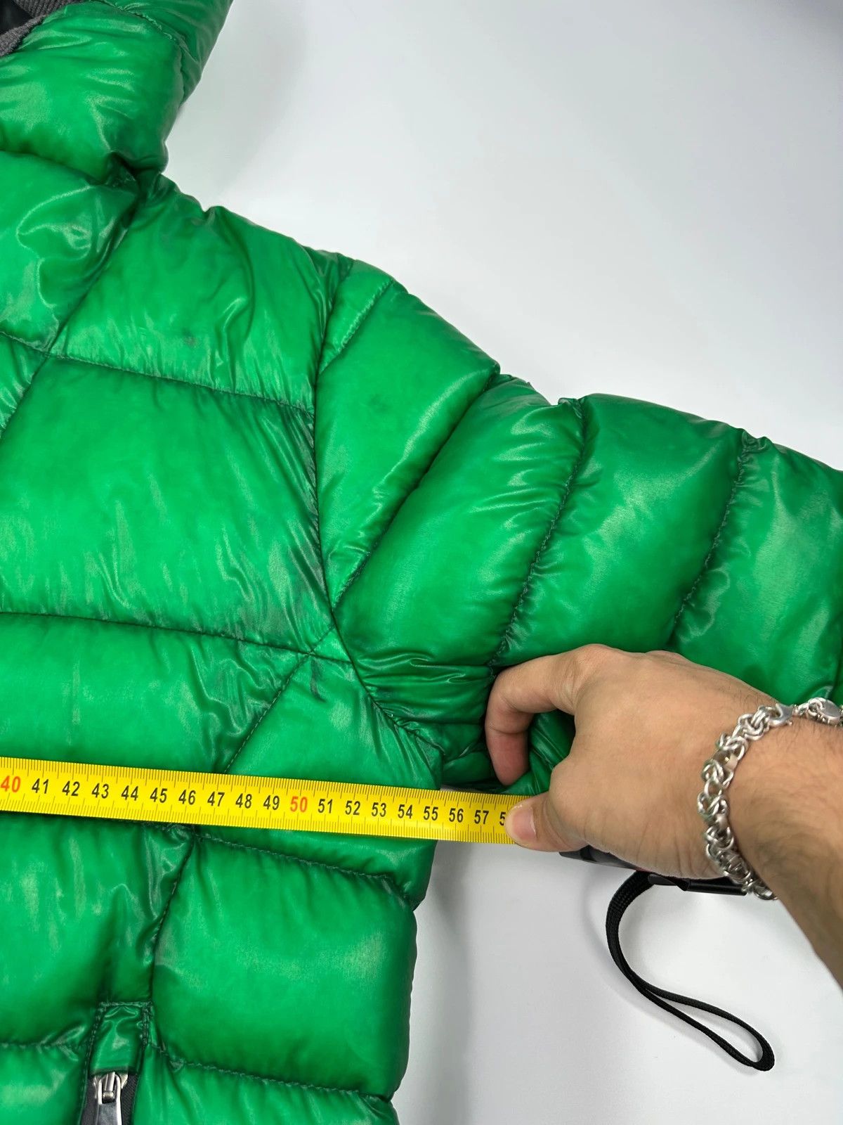 Dolce & Gabbana Dolce & Gabbana Ski Transparent Green Down Puffer Jacket Size US M / EU 48-50 / 2 - 17 Thumbnail