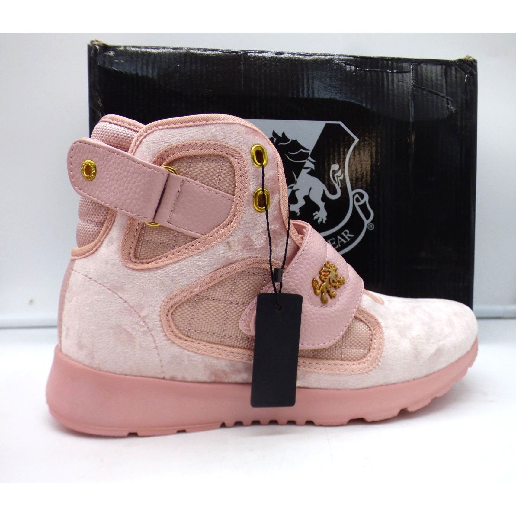 Vlado Vlado Footware Women’s Atlas III Velvet Hi-Top Sneakers, Pi Size US 7 / IT 37 - 11 Thumbnail