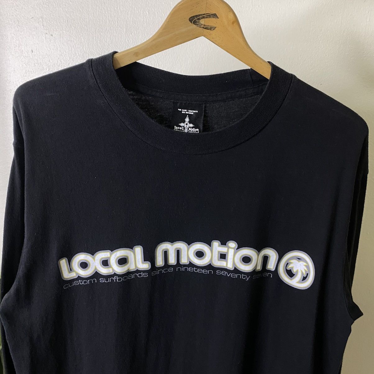 Vintage 1990s Local Motion Surf LS T Shirt Size US L / EU 52-54 / 3 - 2 Thumbnail